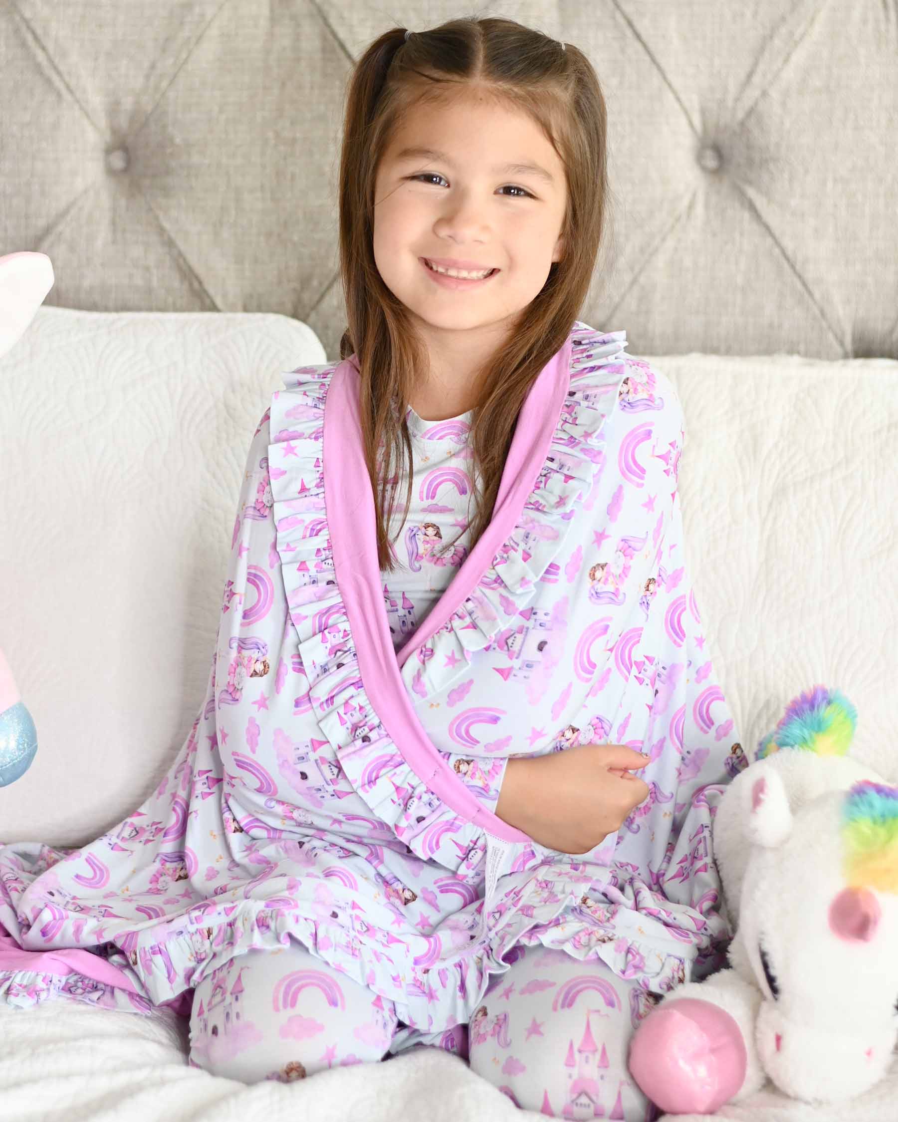 Vivian Ruffled Blanket