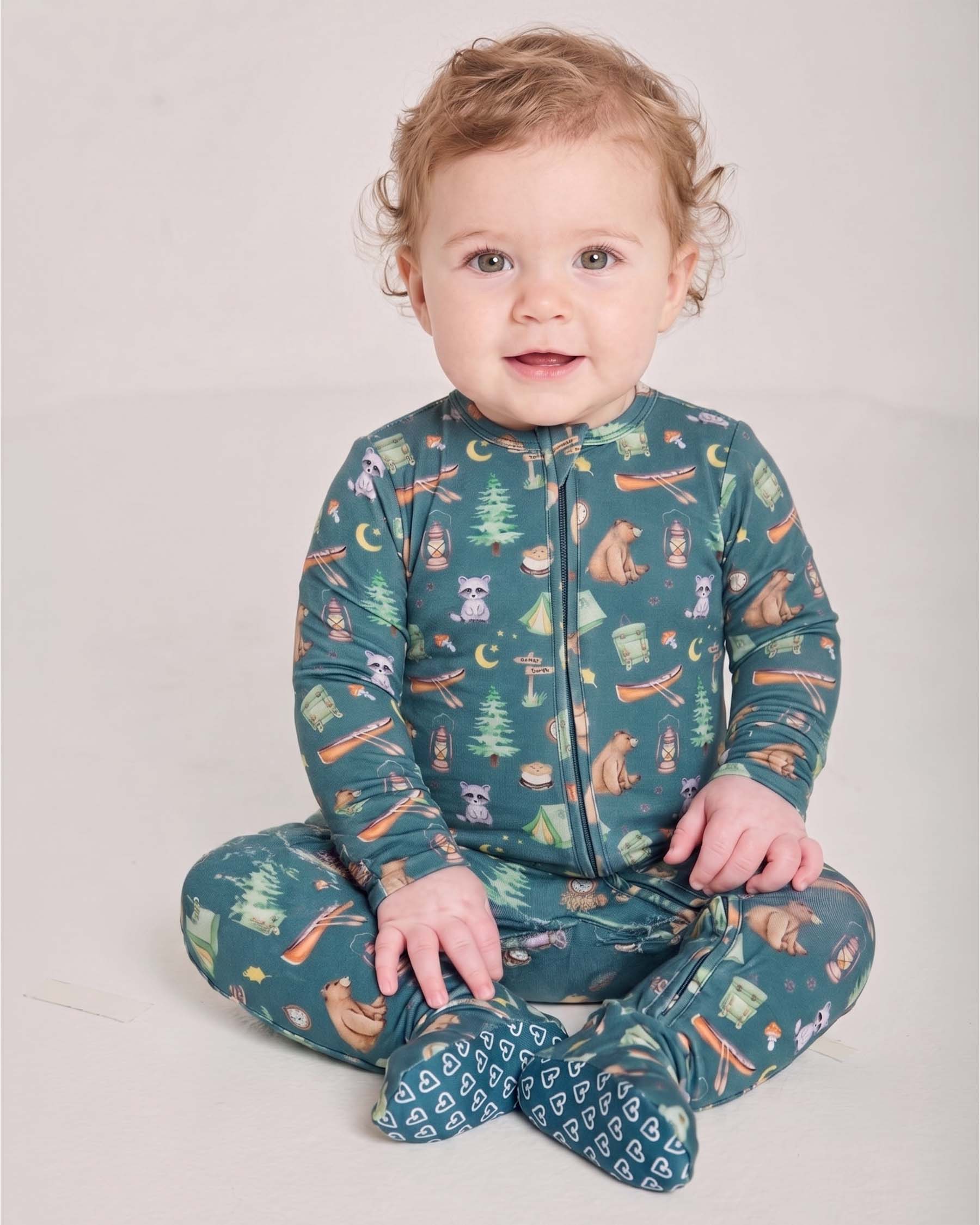 Wesley Zippered Footie