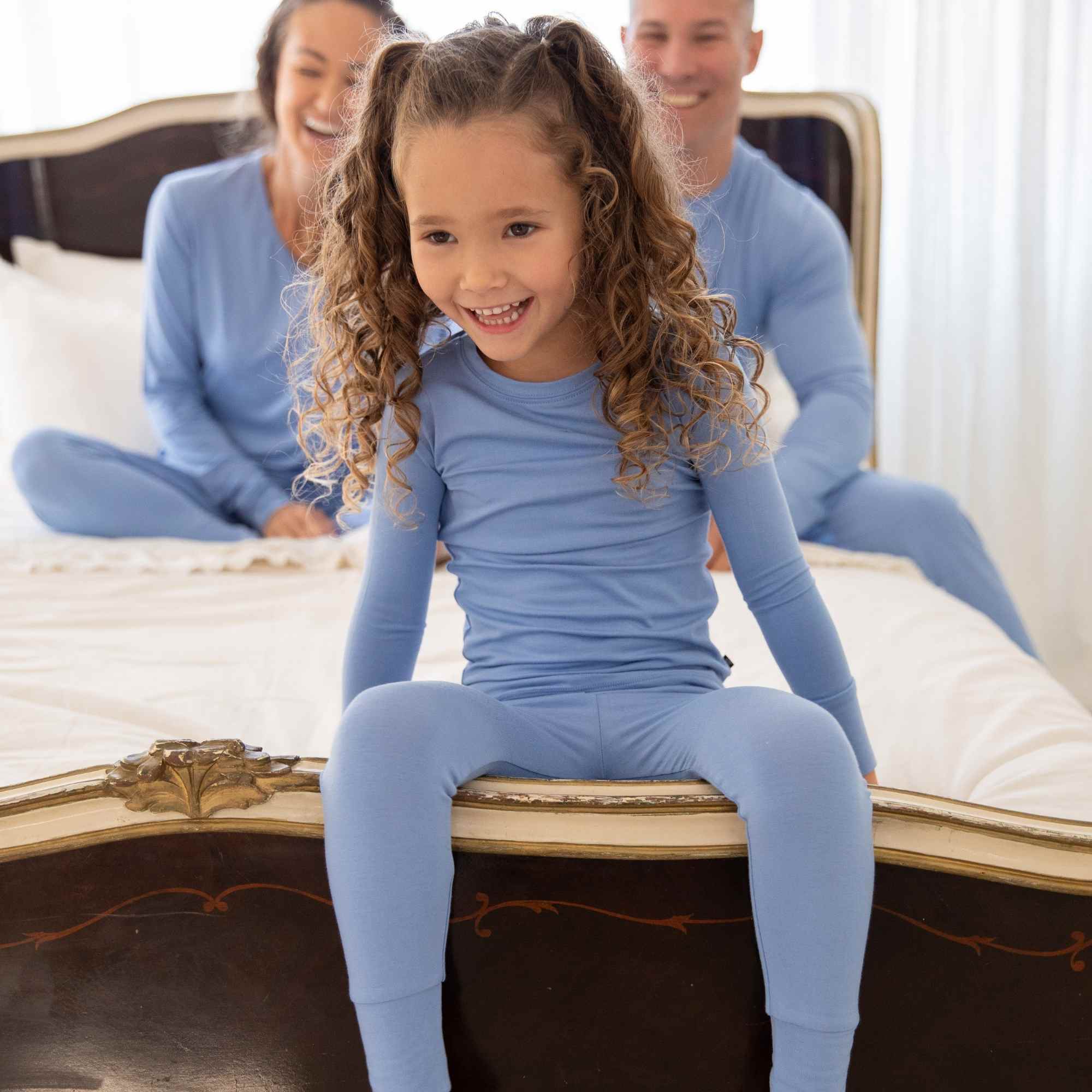 Slate Blue Pajama Set