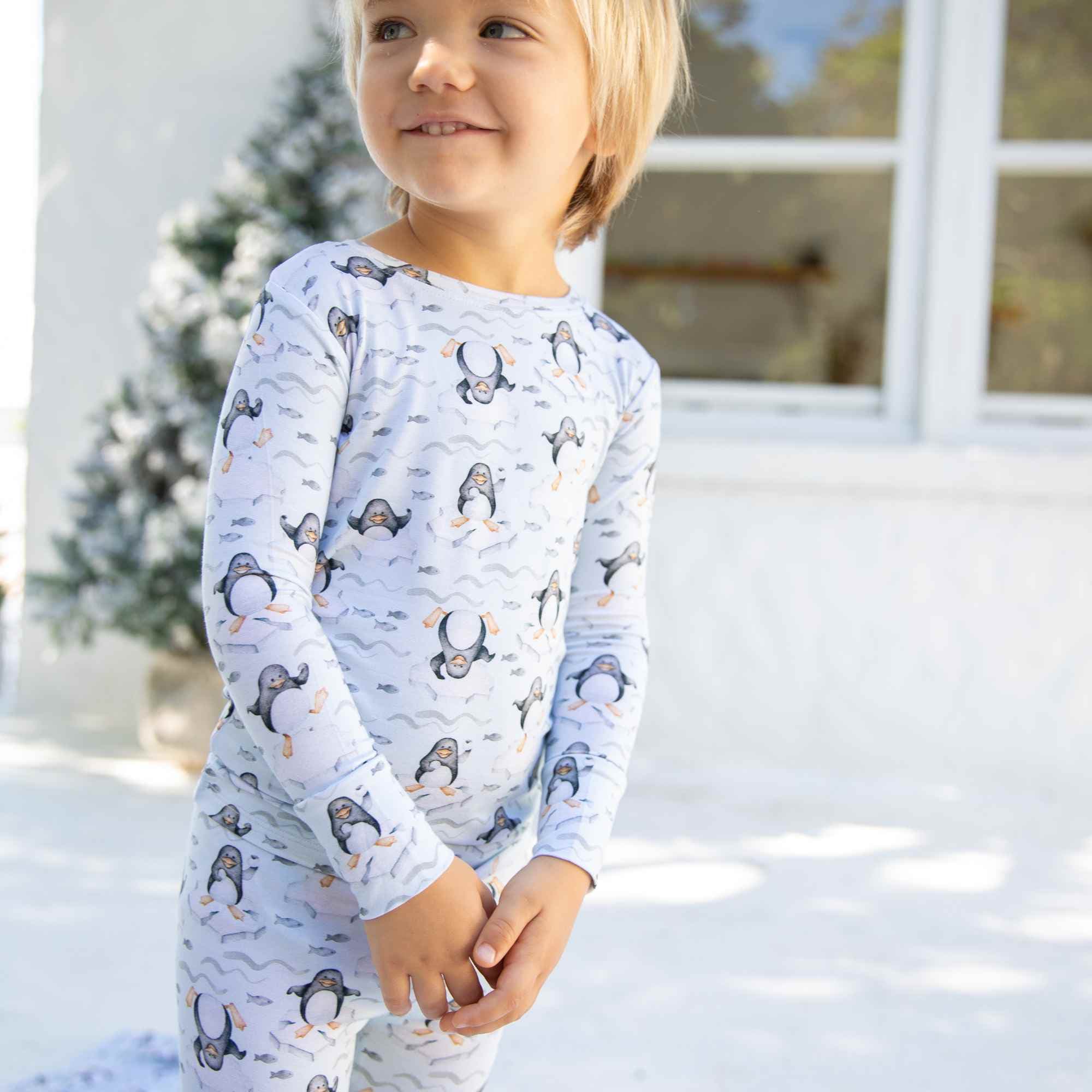 Penguin Pajama Set