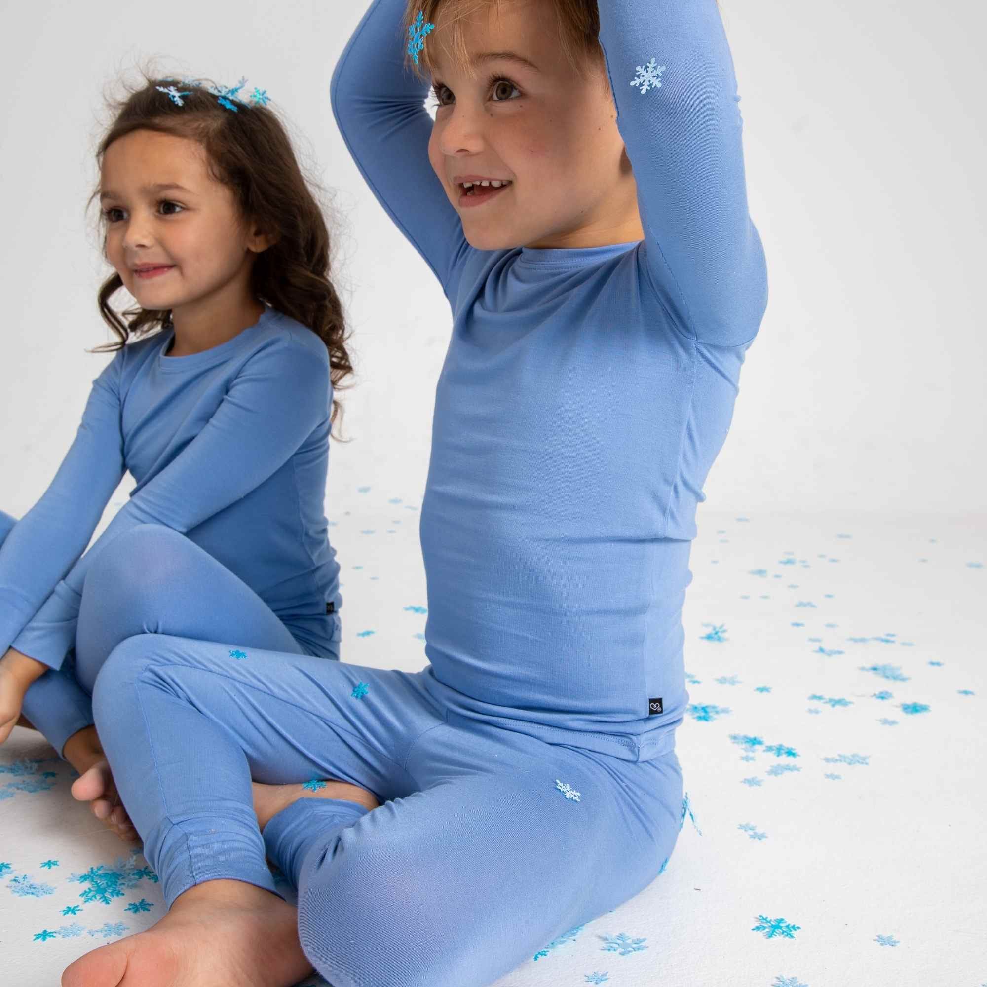 Slate Blue Pajama Set