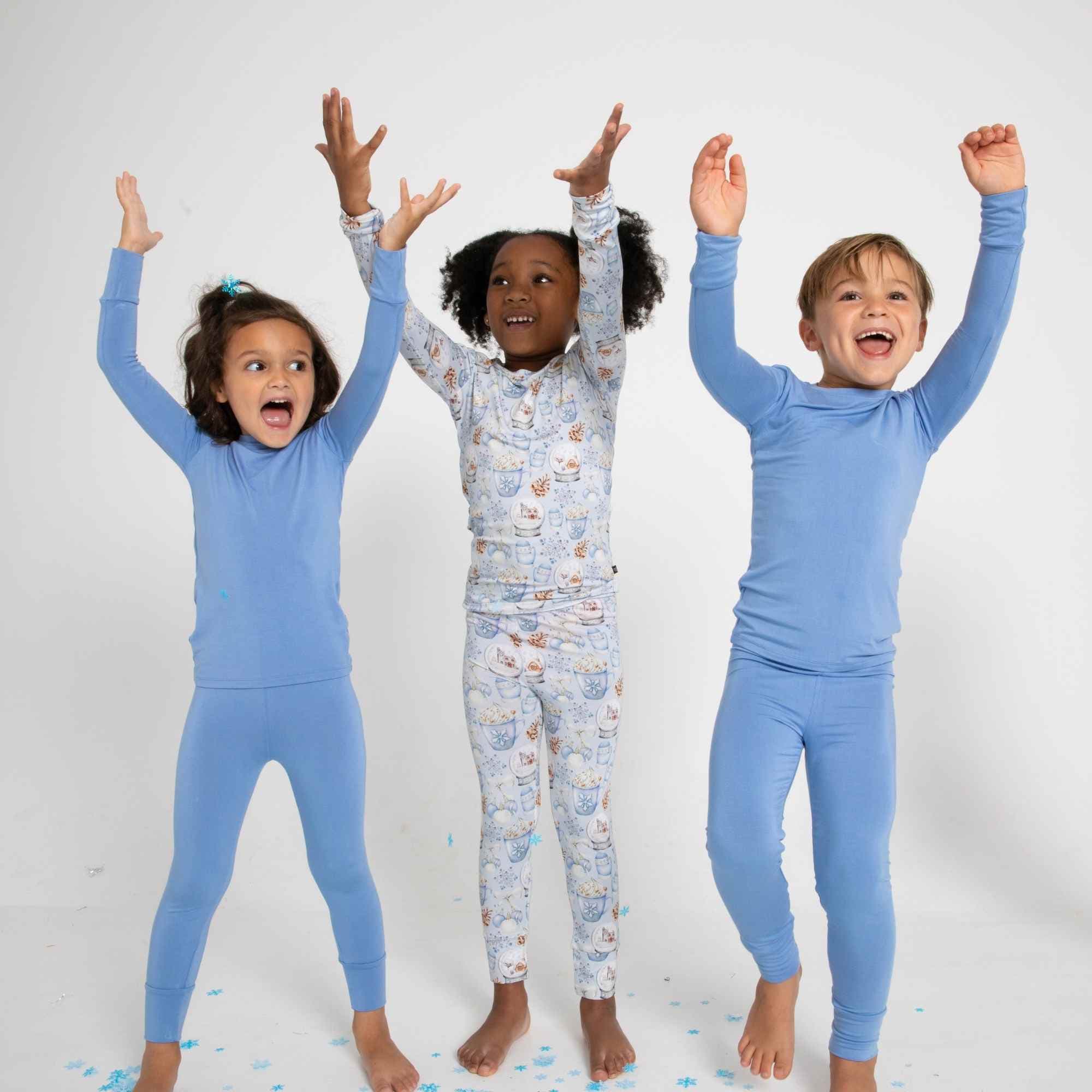 Slate Blue Pajama Set