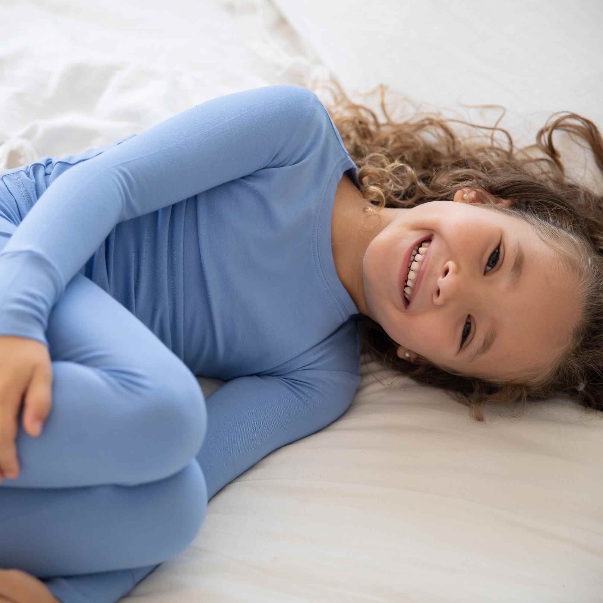 Slate Blue Pajama Set