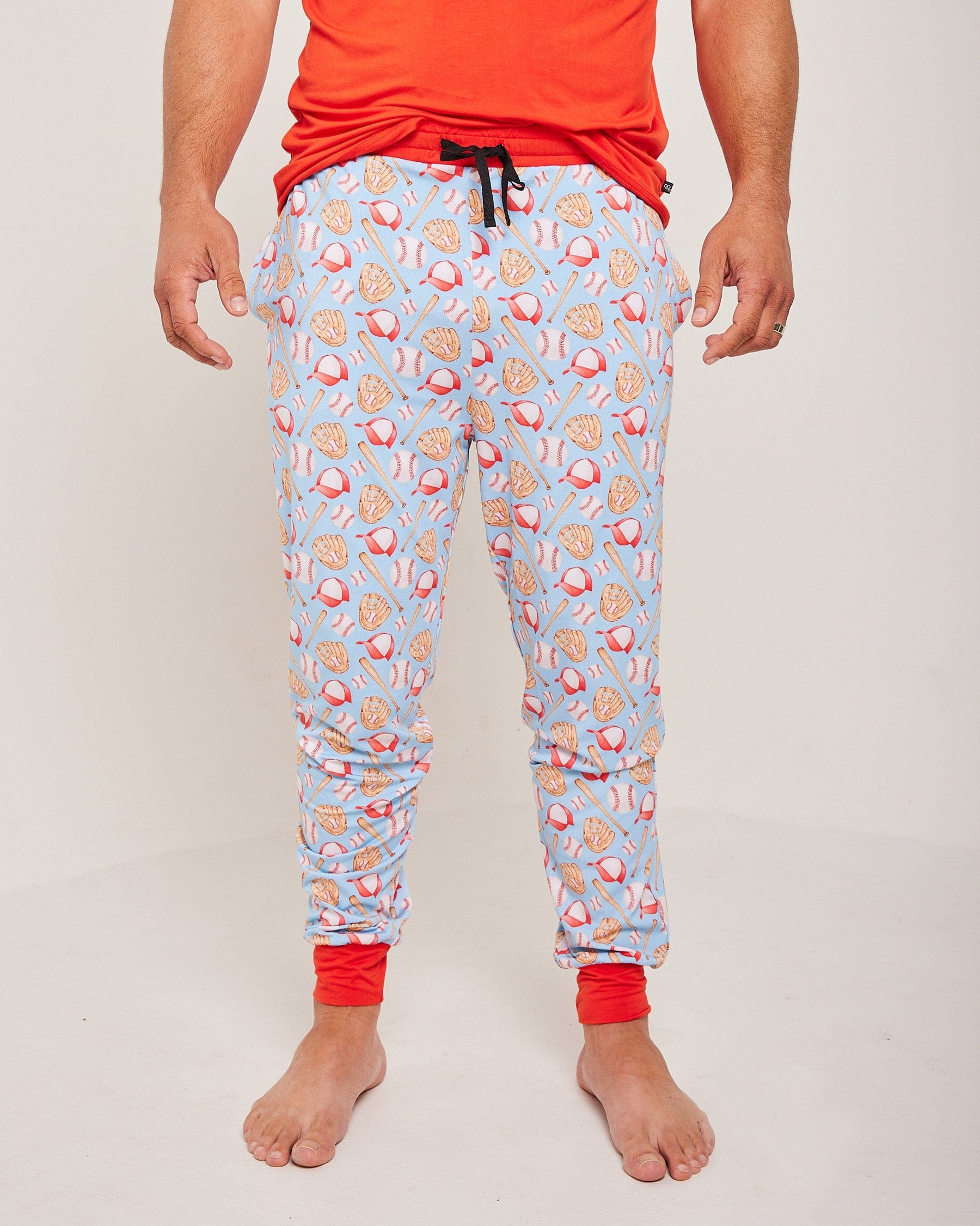 Baseball Bamboo Men's Lounge Bottom