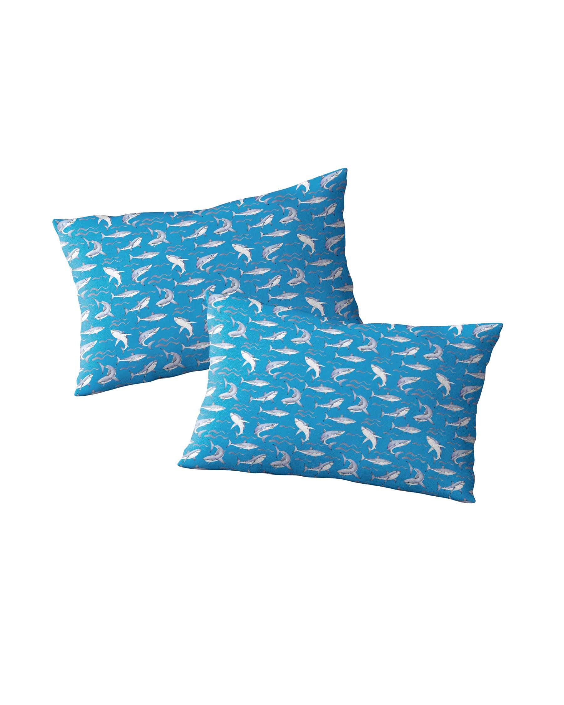 Shark Bamboo Pillowcases: Set of 2