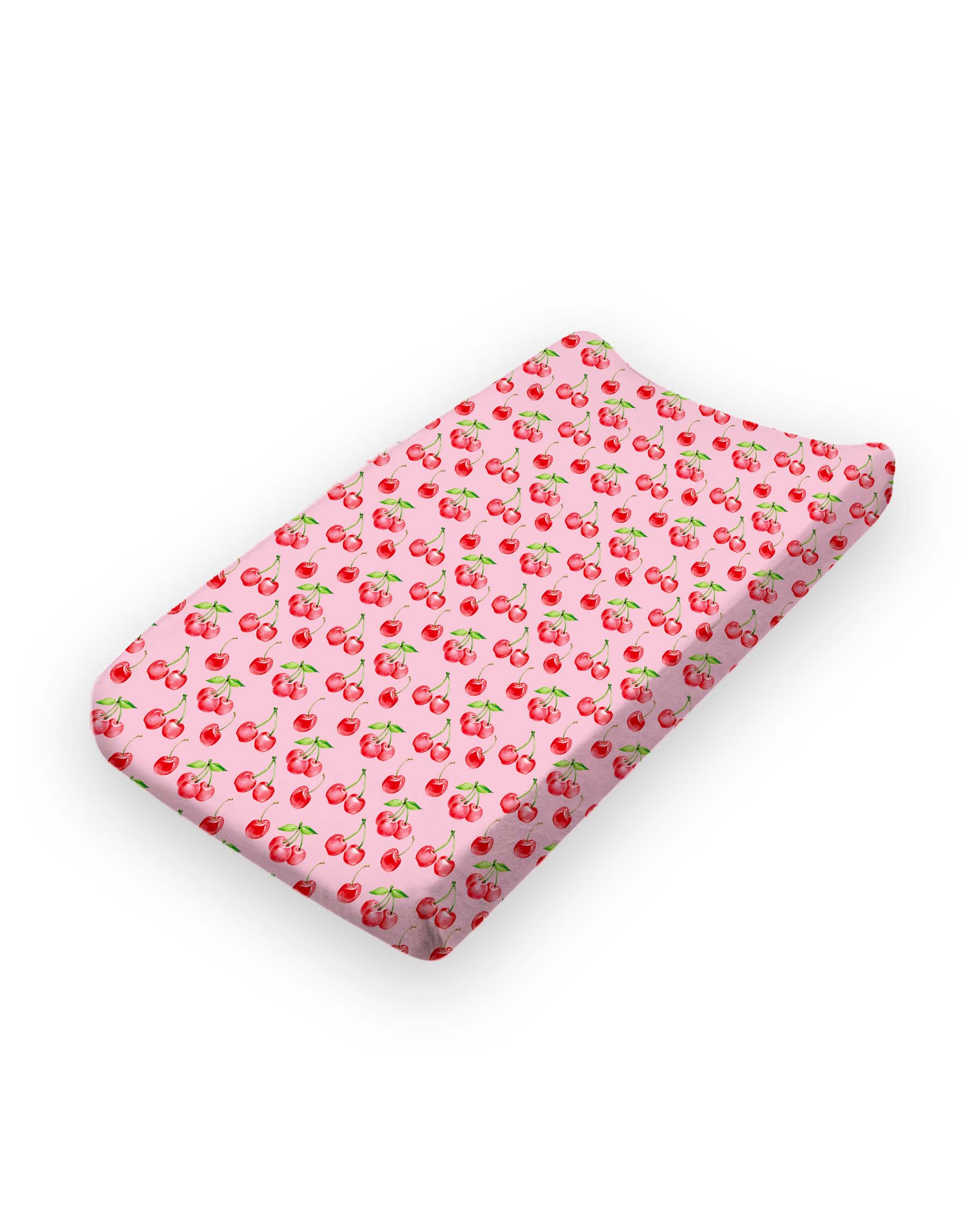 Cherry Changing Pad Cover
