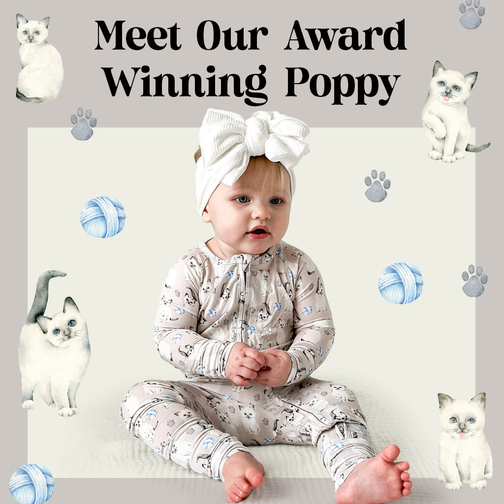 Introducing Lev Baby's Award-Winning Poppy™ Convertible Romper