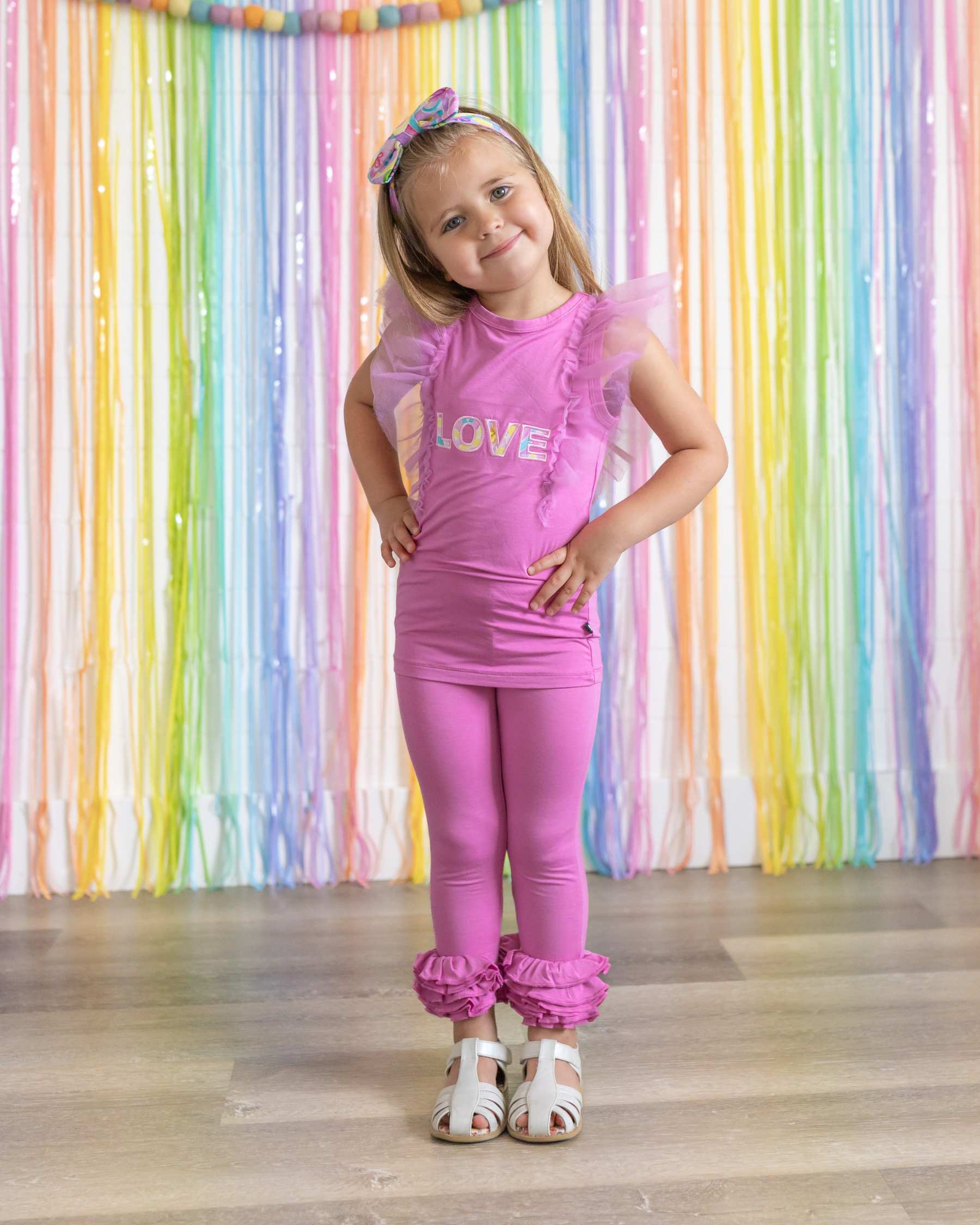 Aria Ruffled Legging