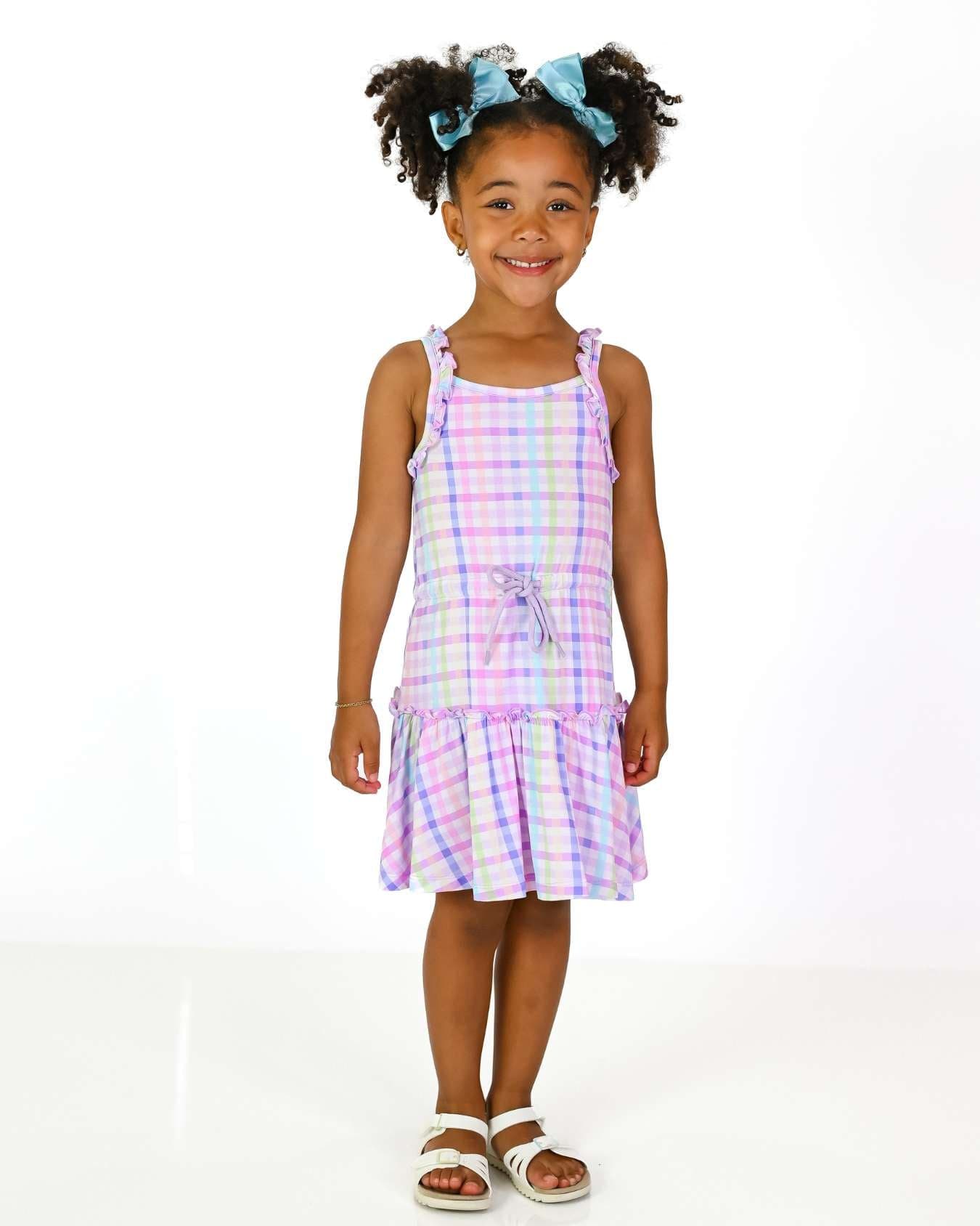 Emery Ruffled Cinched Waist Dress