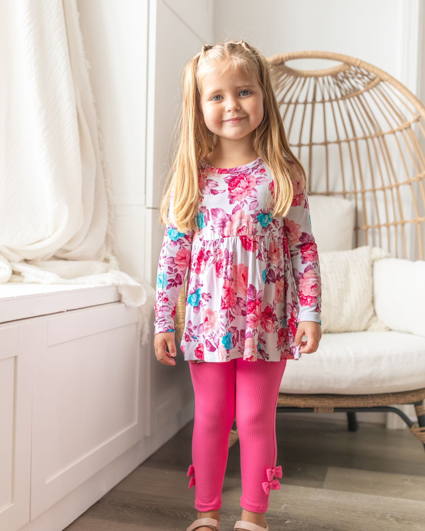 Naomi Peplum & Leggings Set