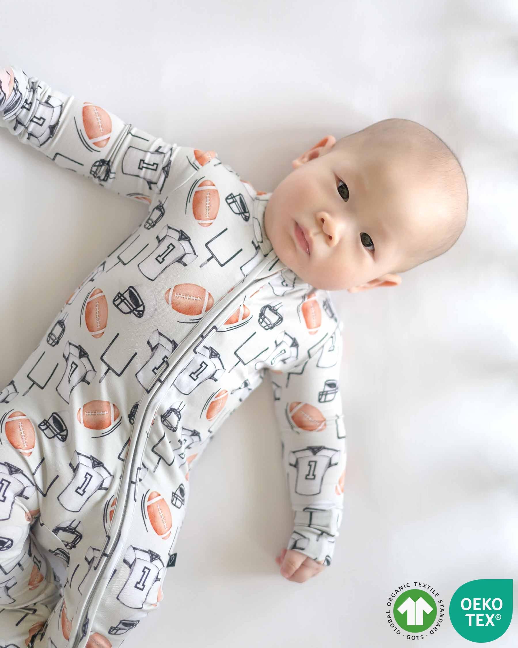 Brady Zippered Footie