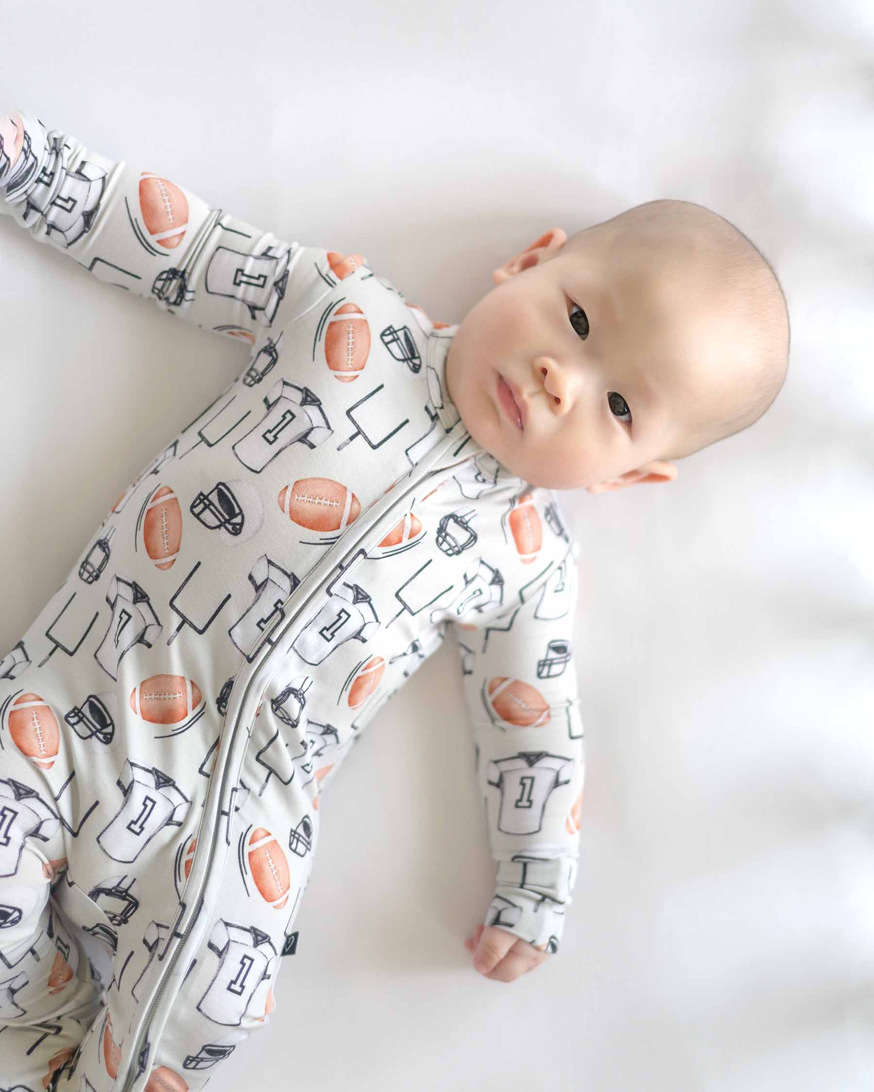 Brady Zippered Footie
