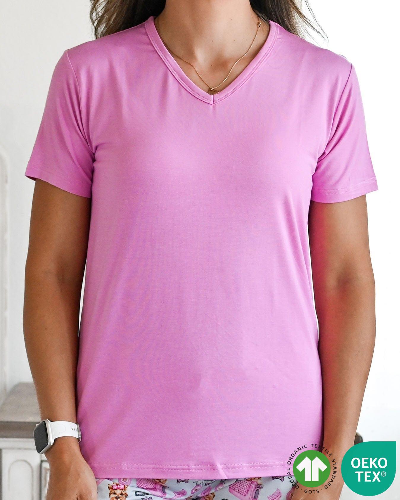 Bright Pink Mama Lounge Top