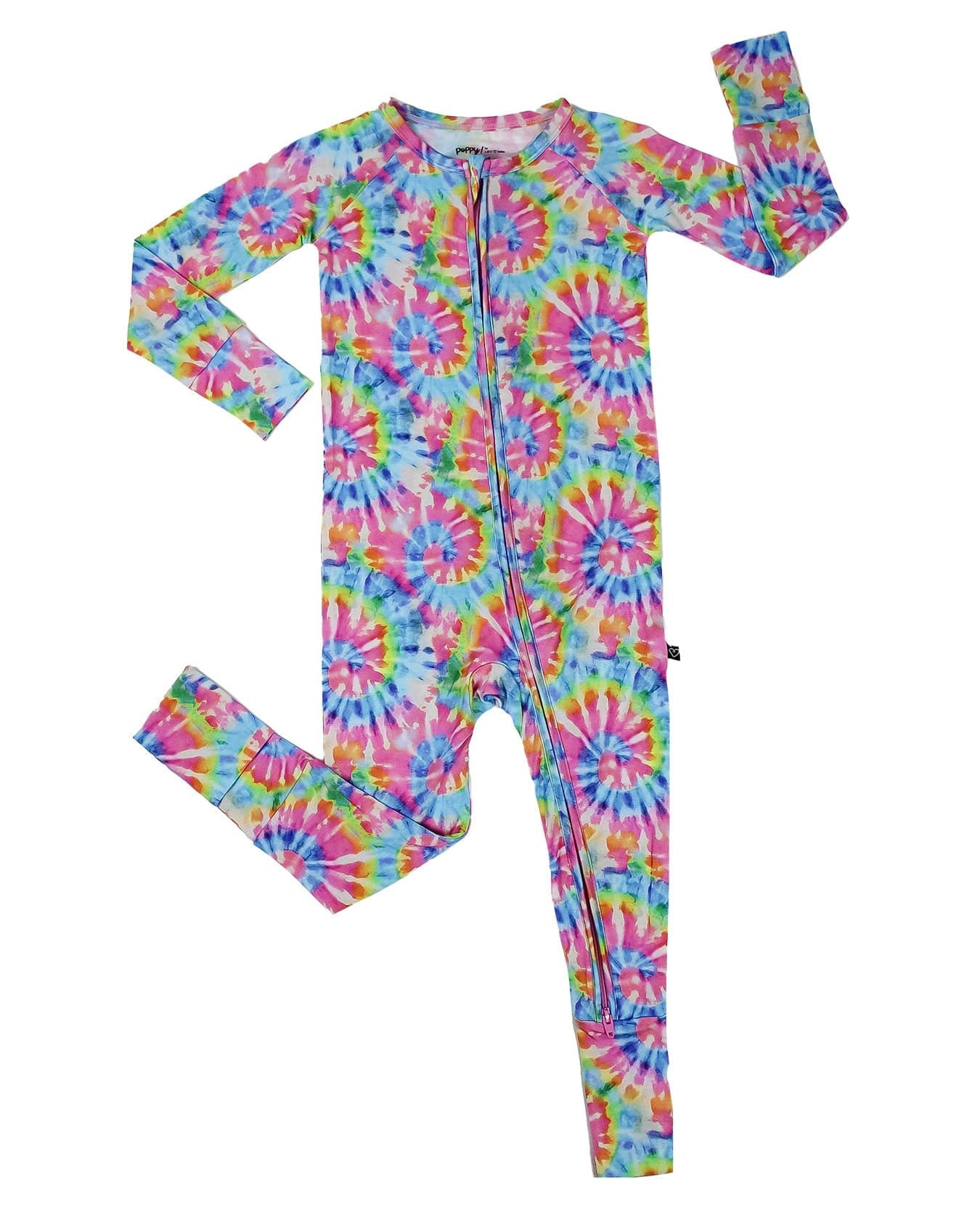Rainbow Tie Dye Convertible Romper