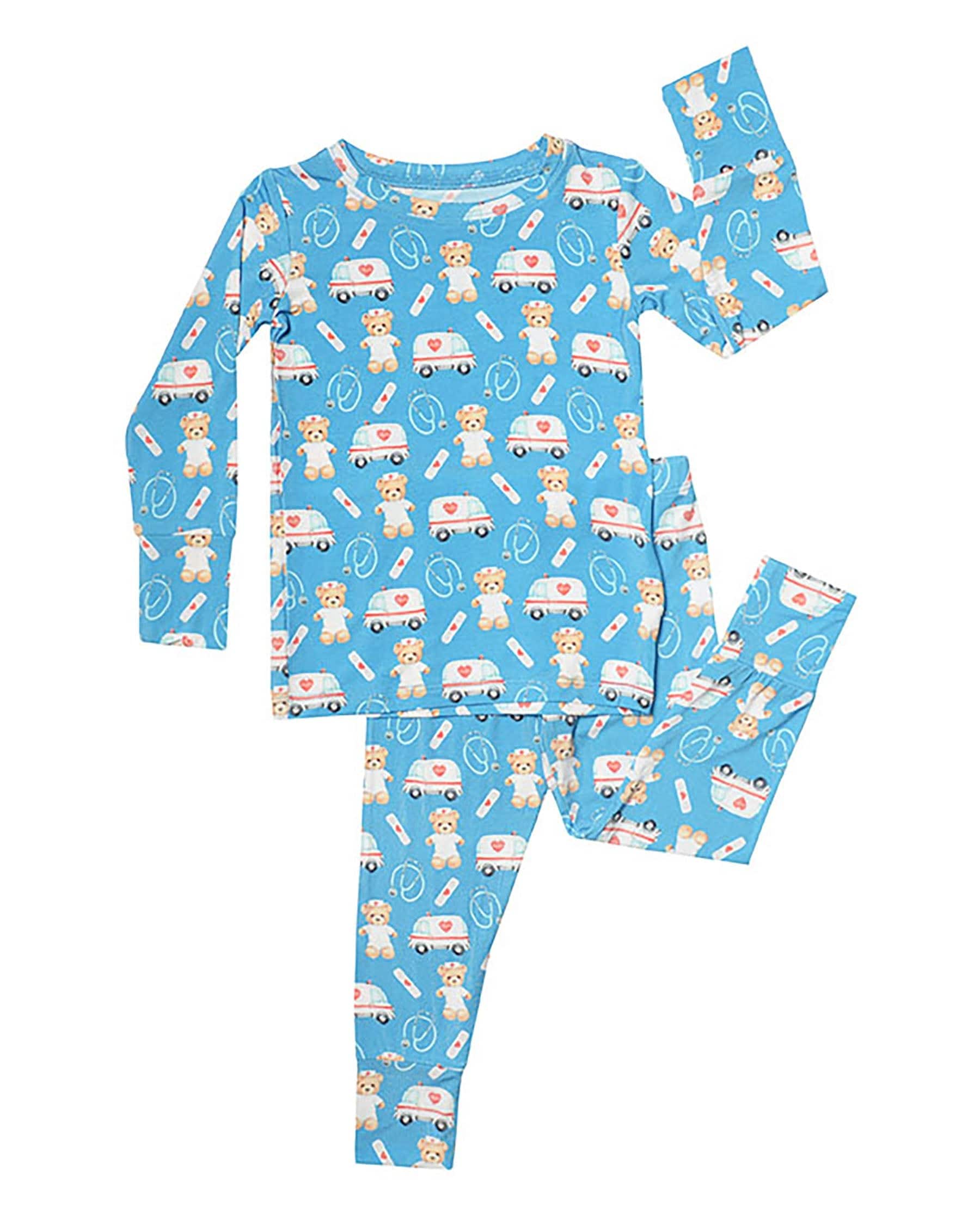 Lev Baby Pajama Set in Hero Collection