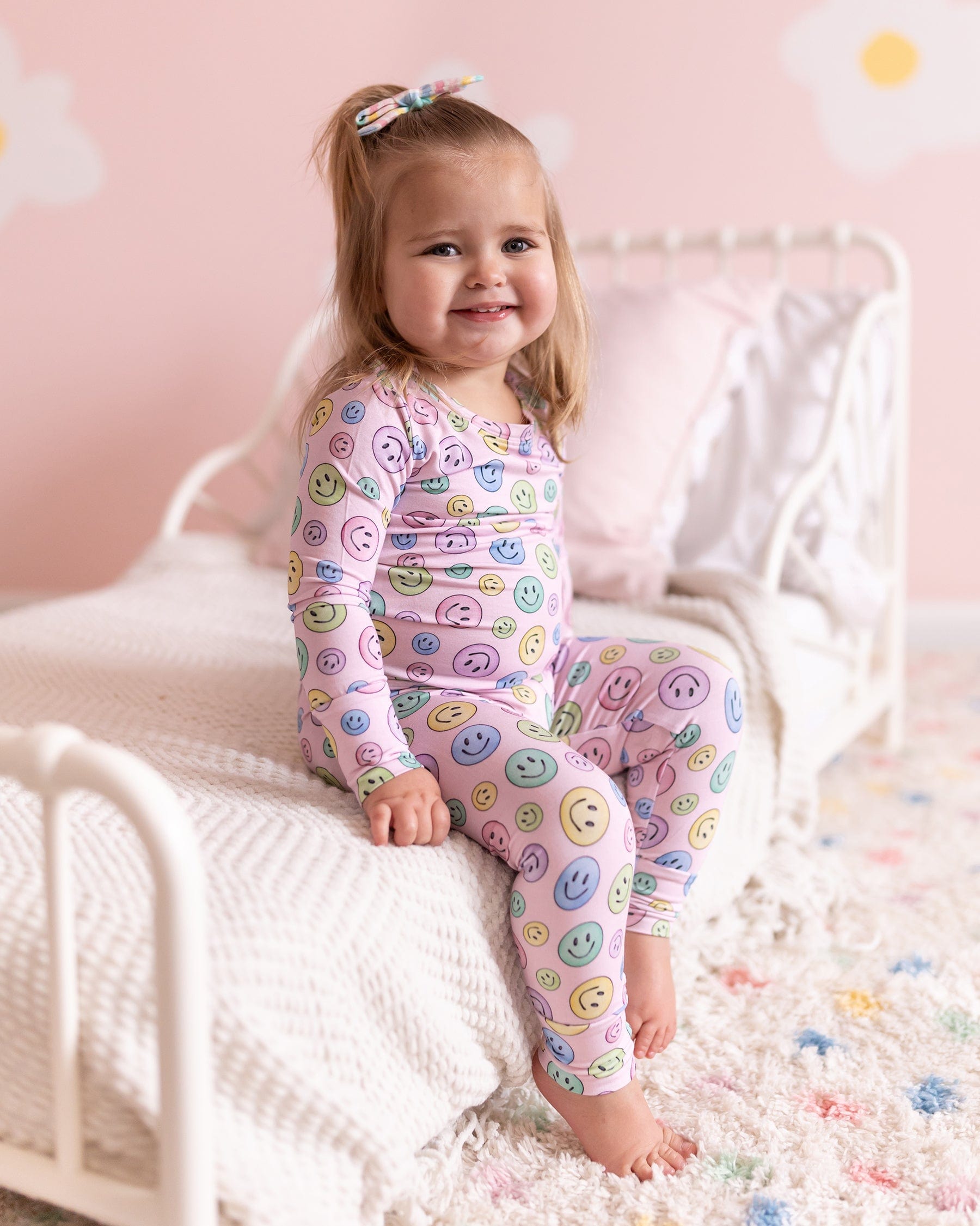 Smiley Pajama Set