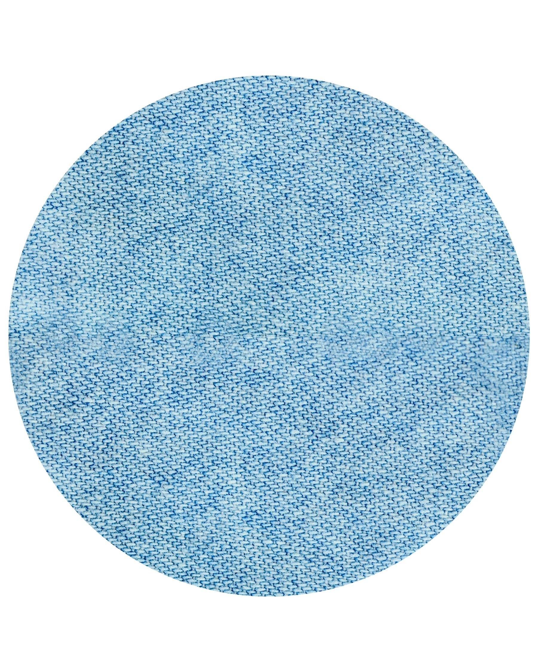 Denim Zippered Footie