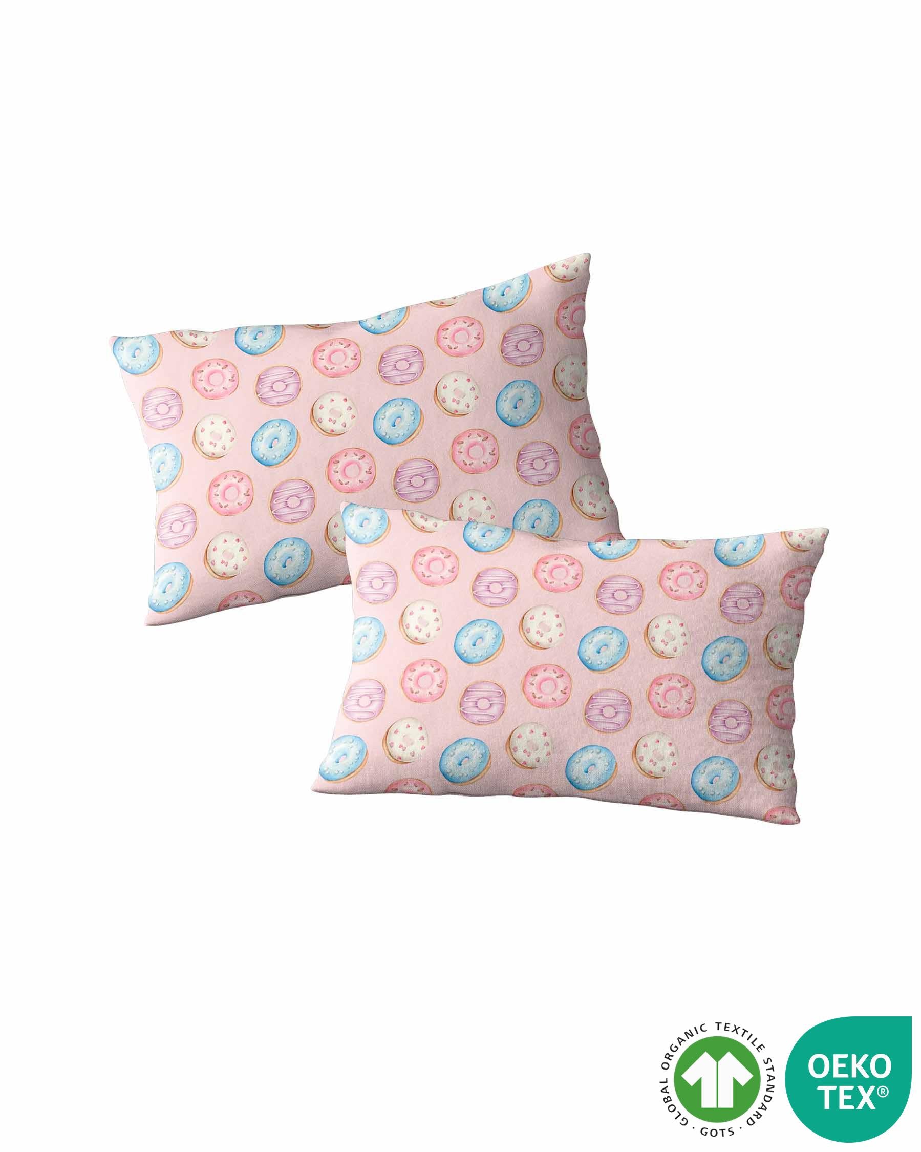 Donuts Pillowcases: Set of 2-Bambooclothing- Lev Baby ™