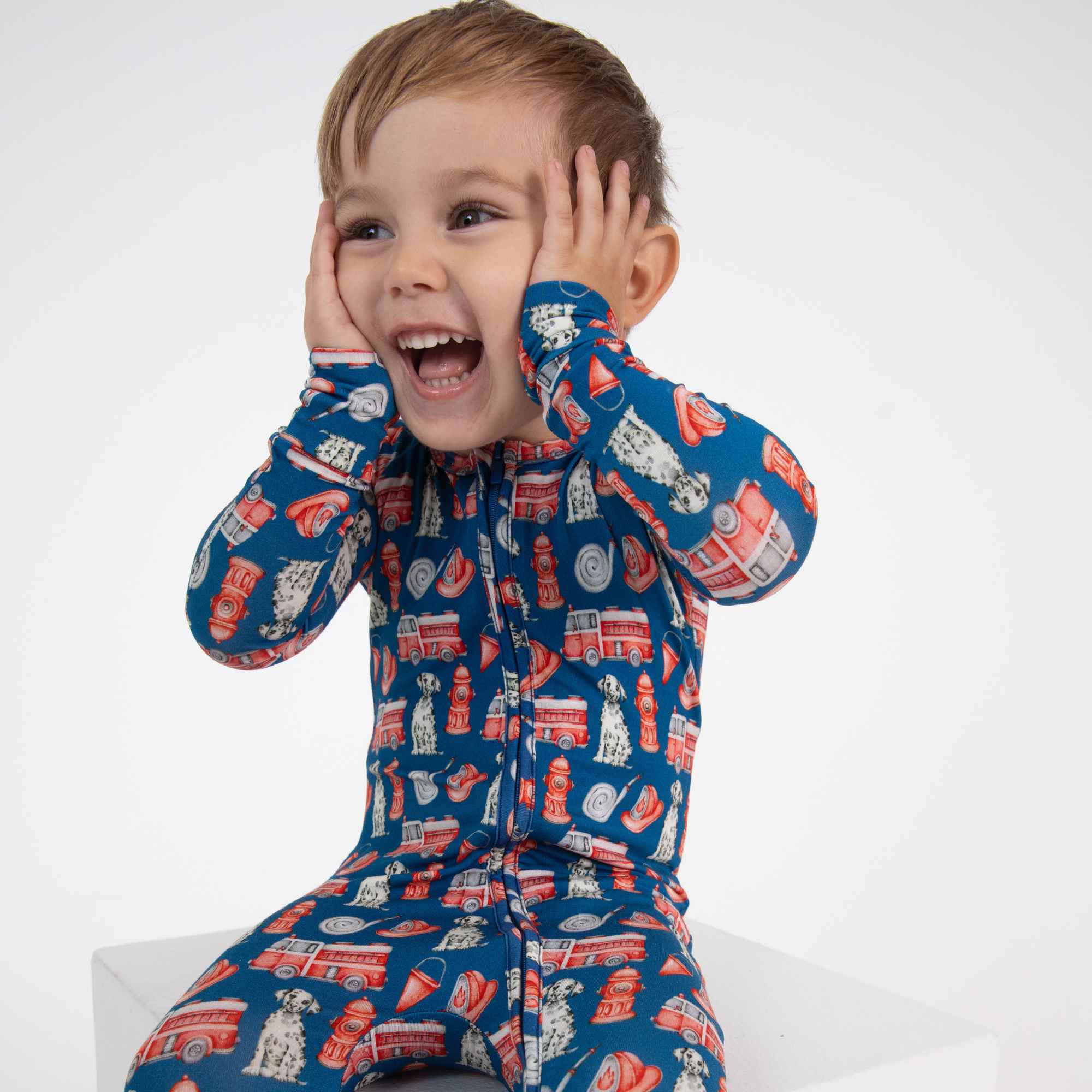 Fireman ‘Poppy’™: The Convertible Romper