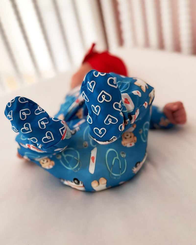 Hero Zippered Footie