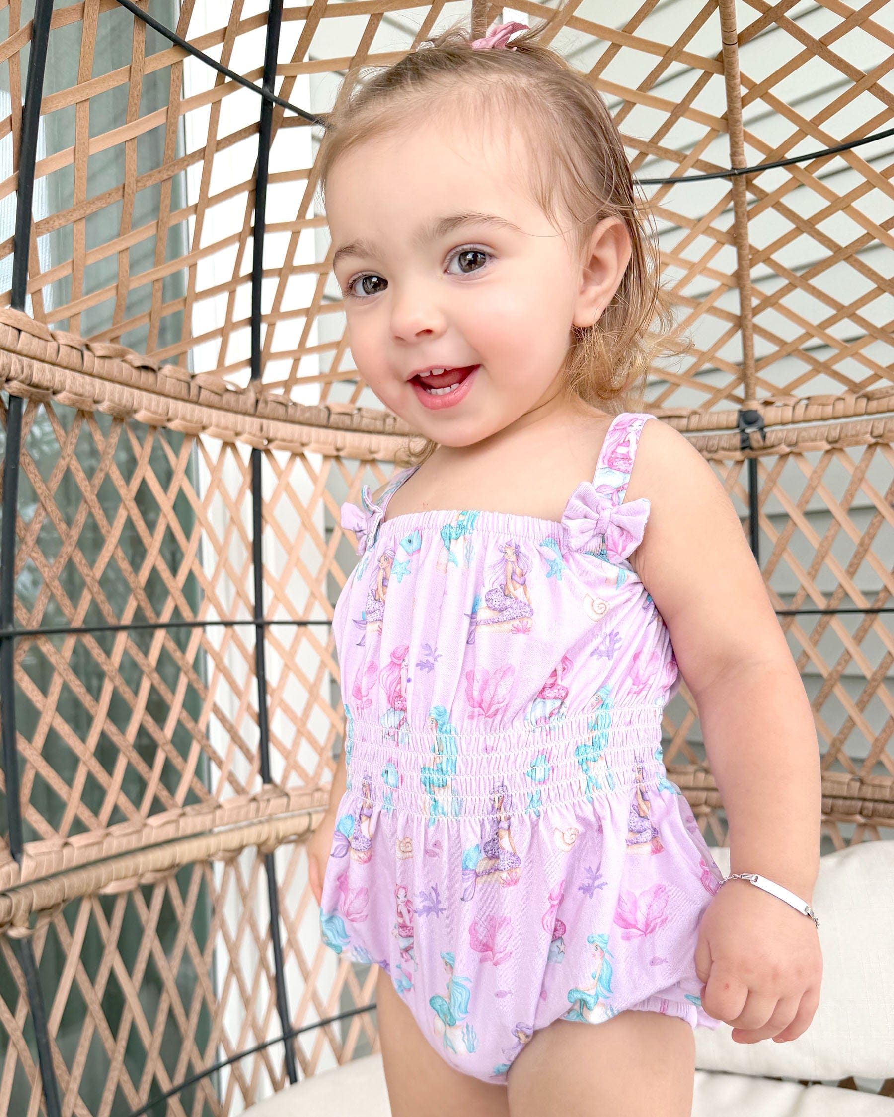 Ariella Smocked Bubble
