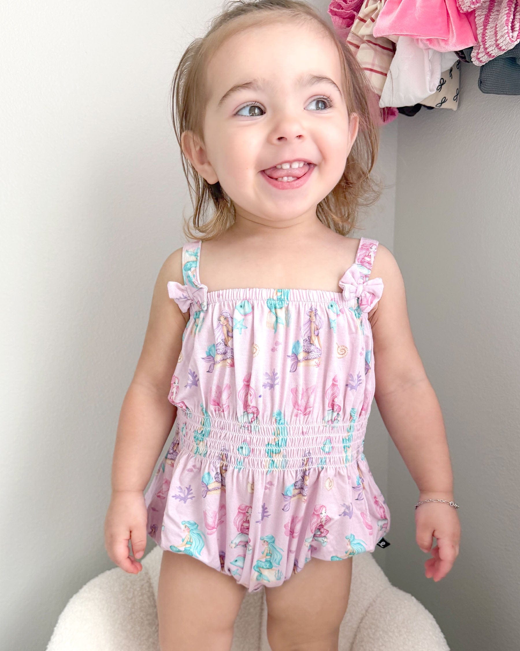 Ariella Smocked Bubble
