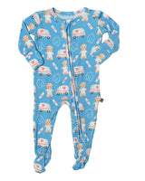 Hero Zippered Footie