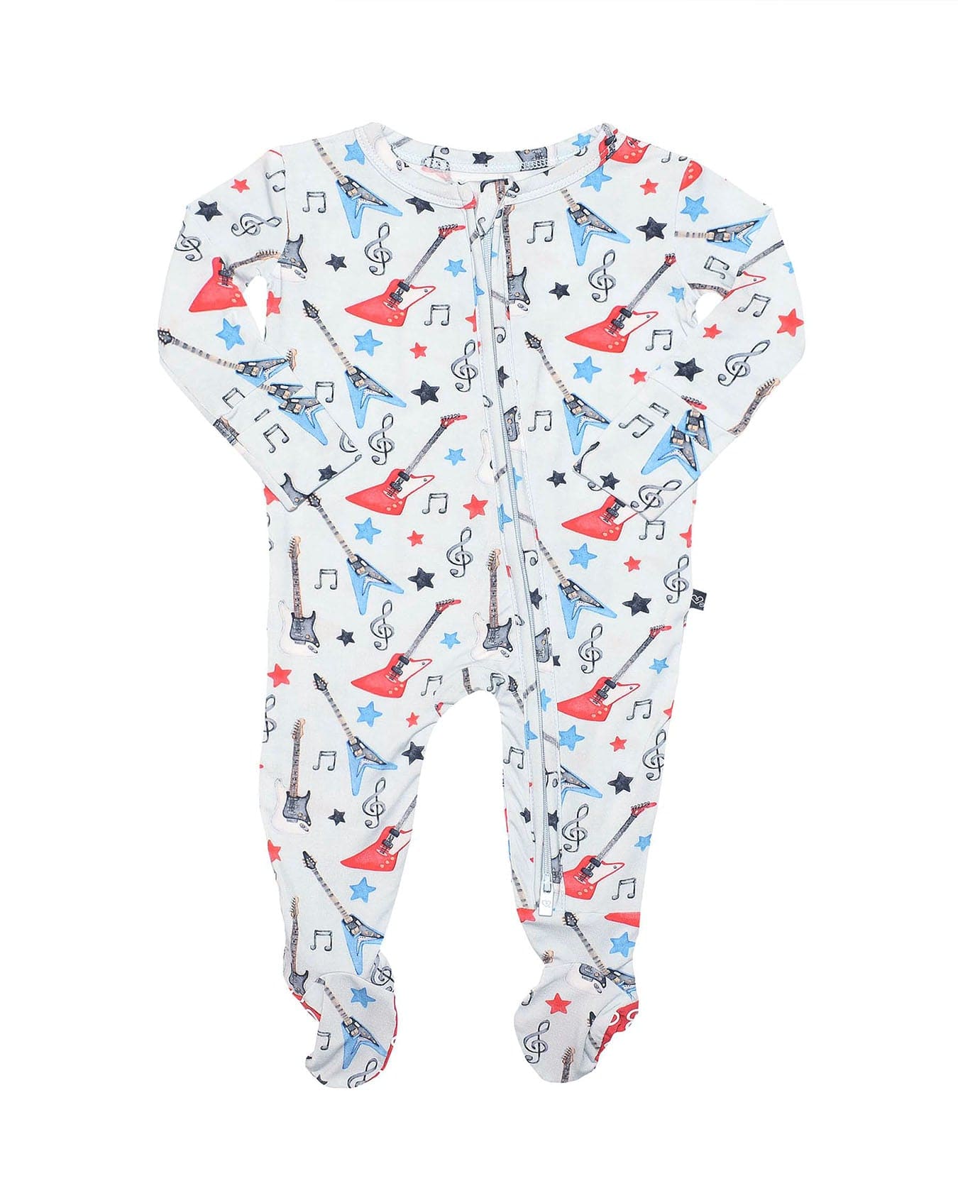 Lev Baby Zippered Footie in Axel Collection