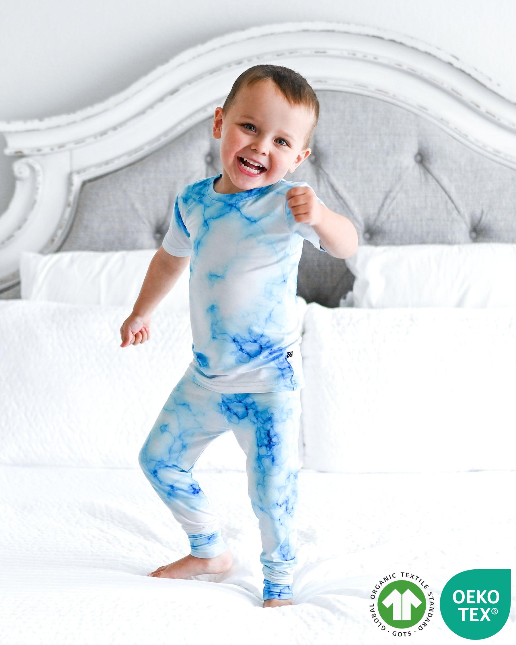 Blue Marble Pajama Set
