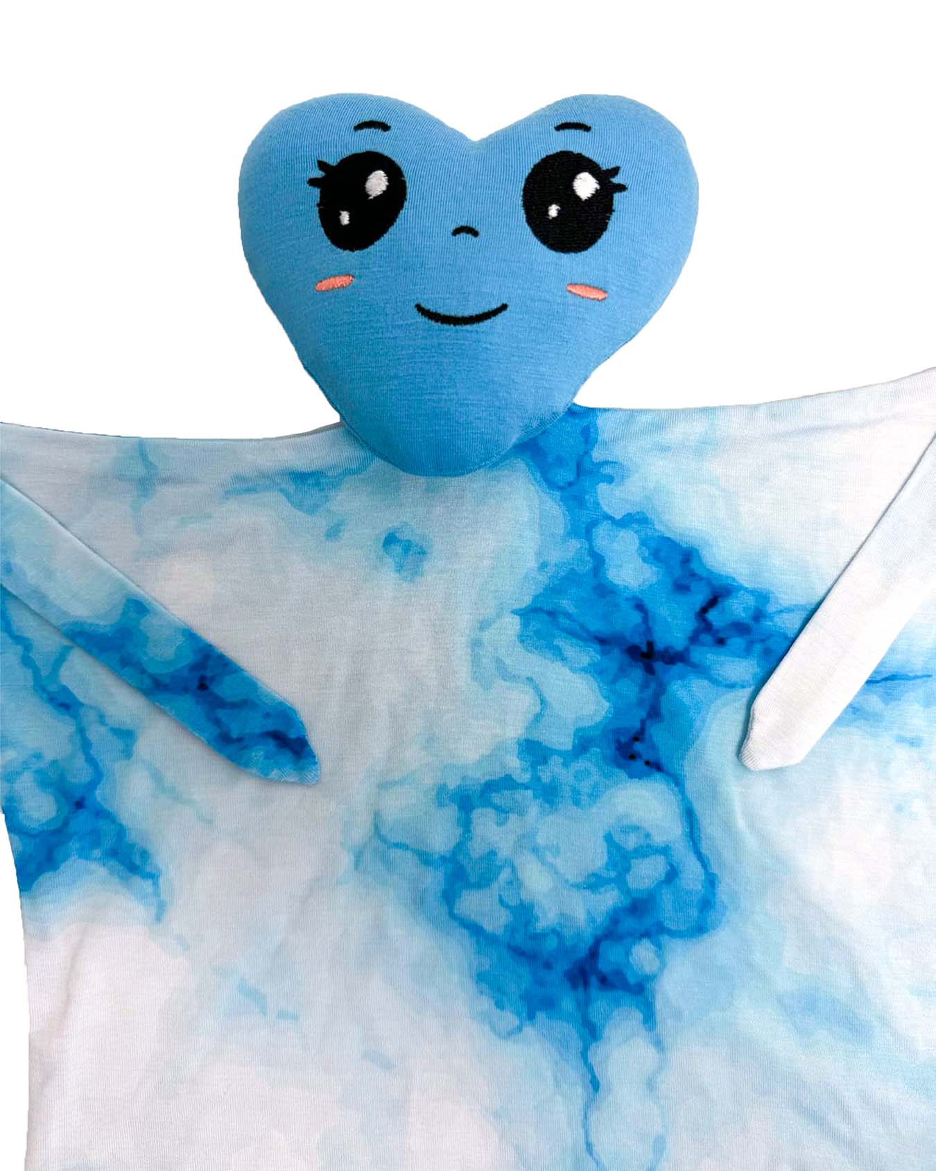 Blue Marble Plush Lovey