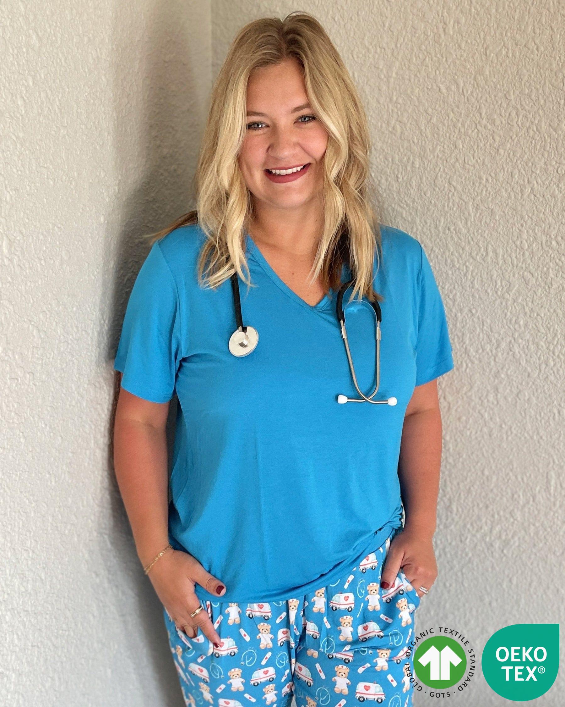 Nurse Bamboo Mama Lounge Top