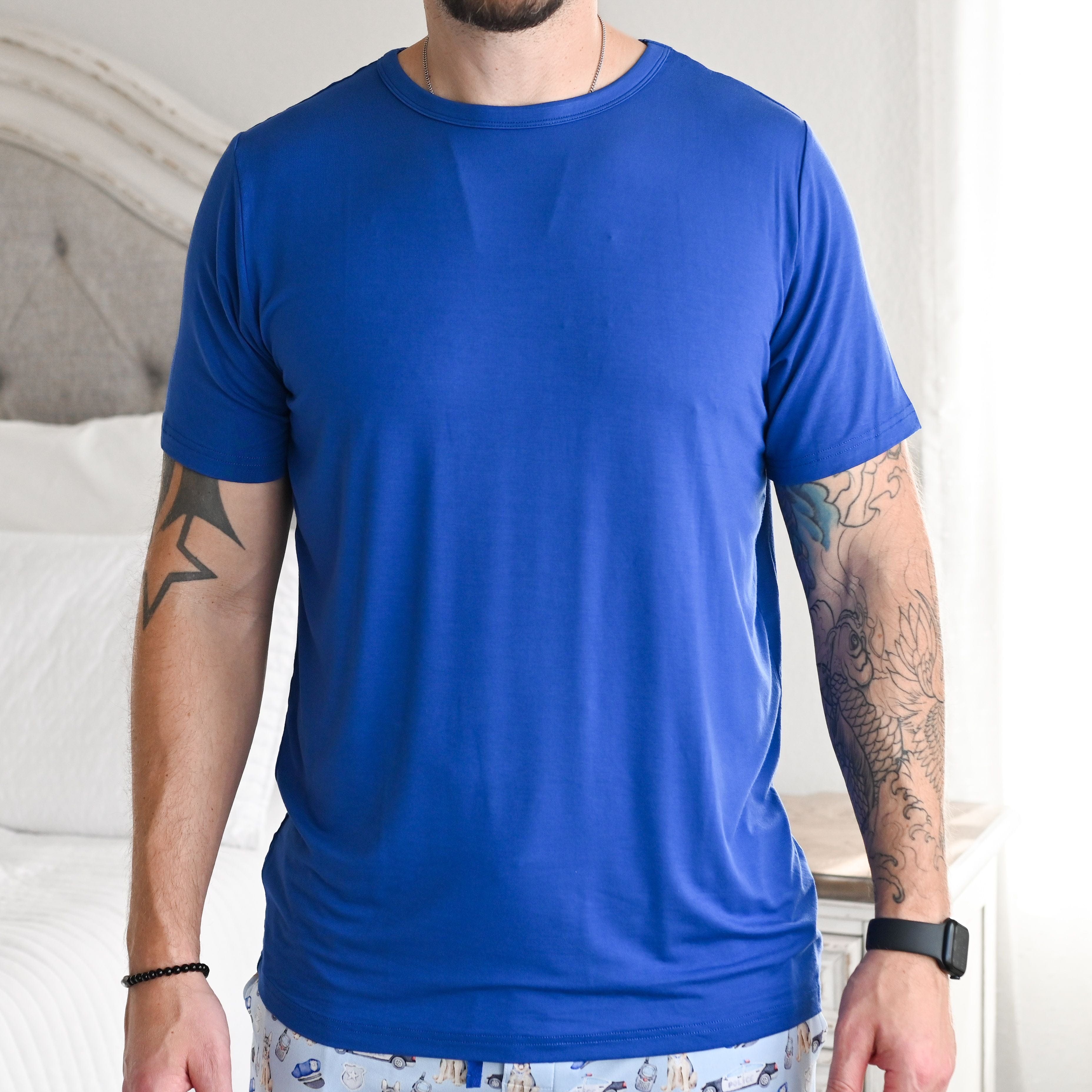 Police Bamboo Men's Lounge Top