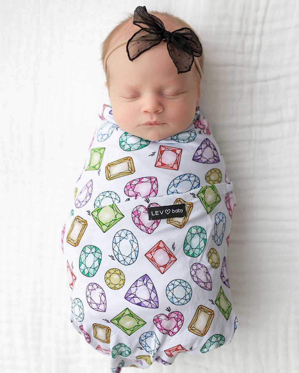 Rainbow Gems Swaddle