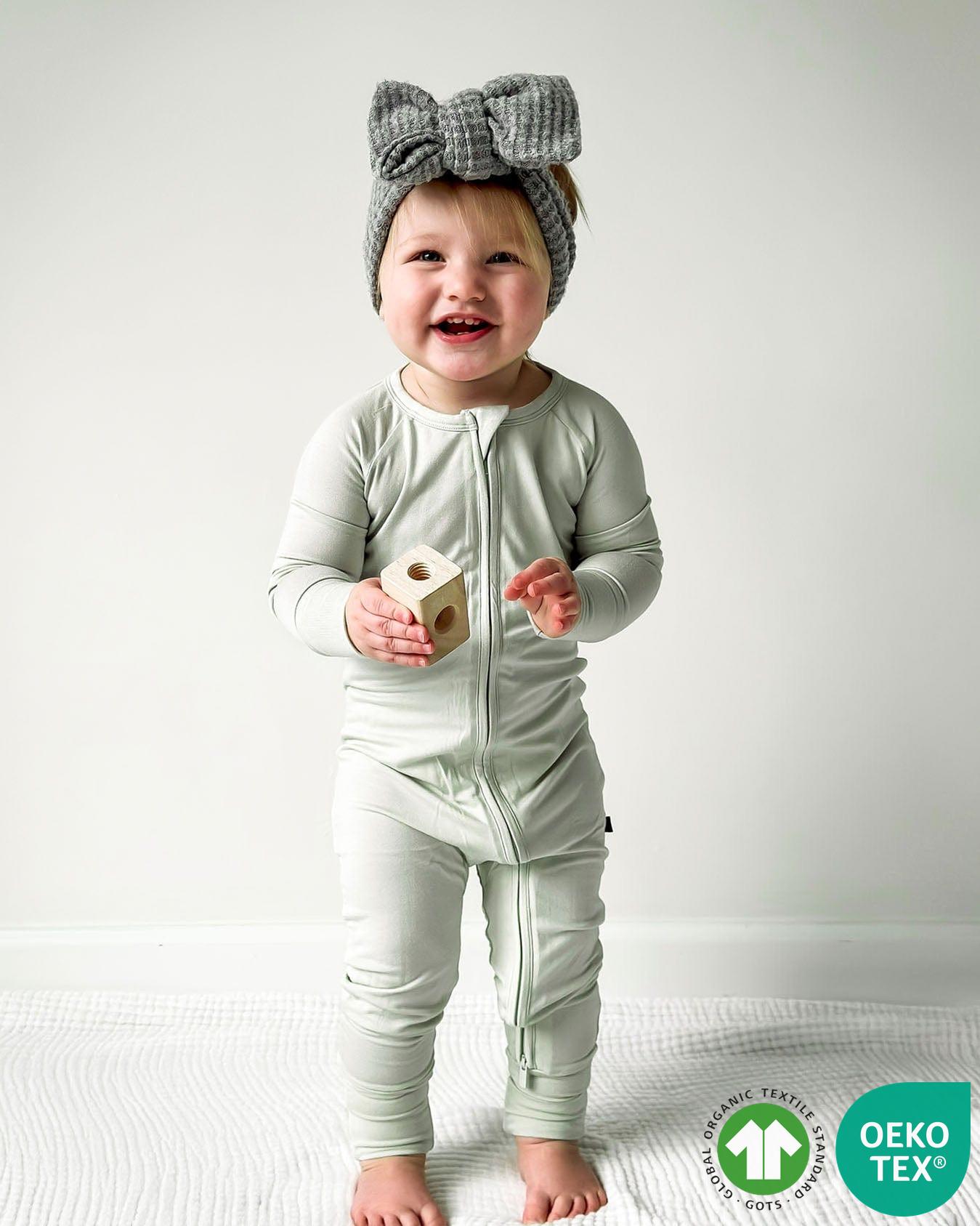 Sage Solid Green 'Poppy': The Convertible Romper