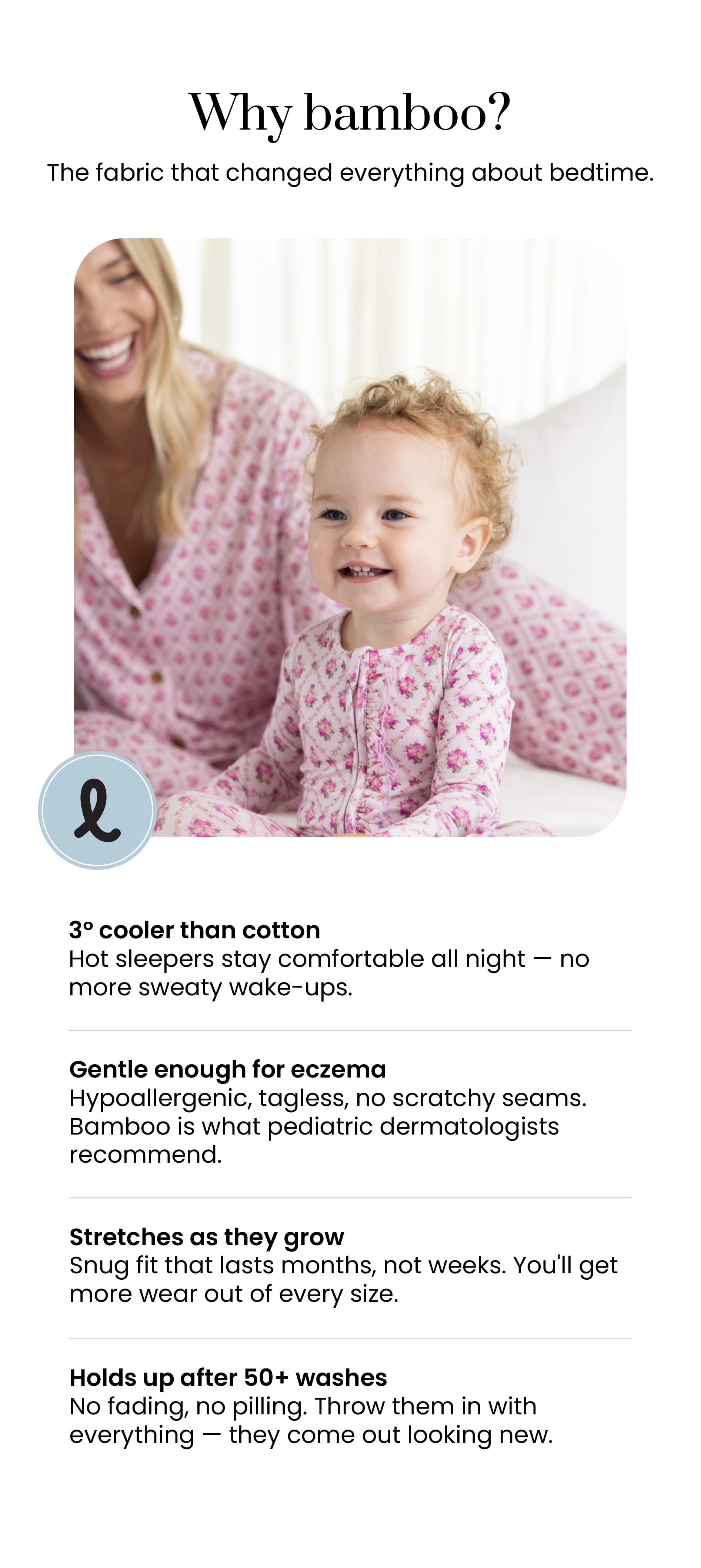 Hockey Zipper Footie for Babies - Soft Bamboo Sleep & Play | Lev Baby