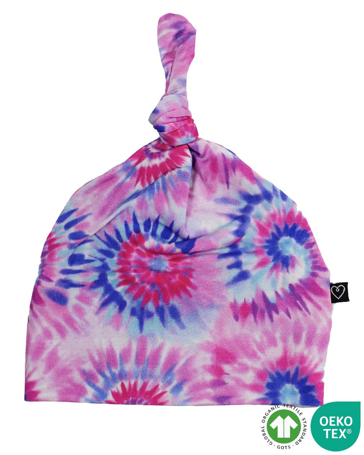 Pink Tie Dye Beanie