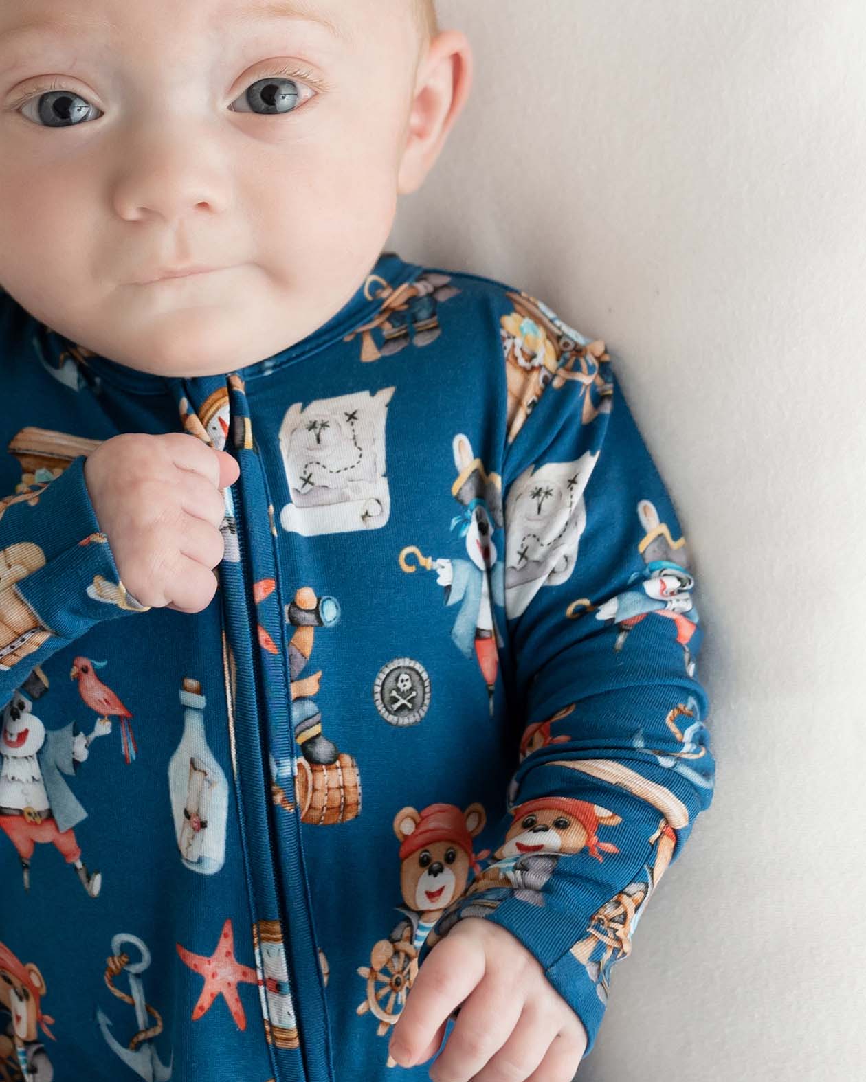 Miles Zippered Footie