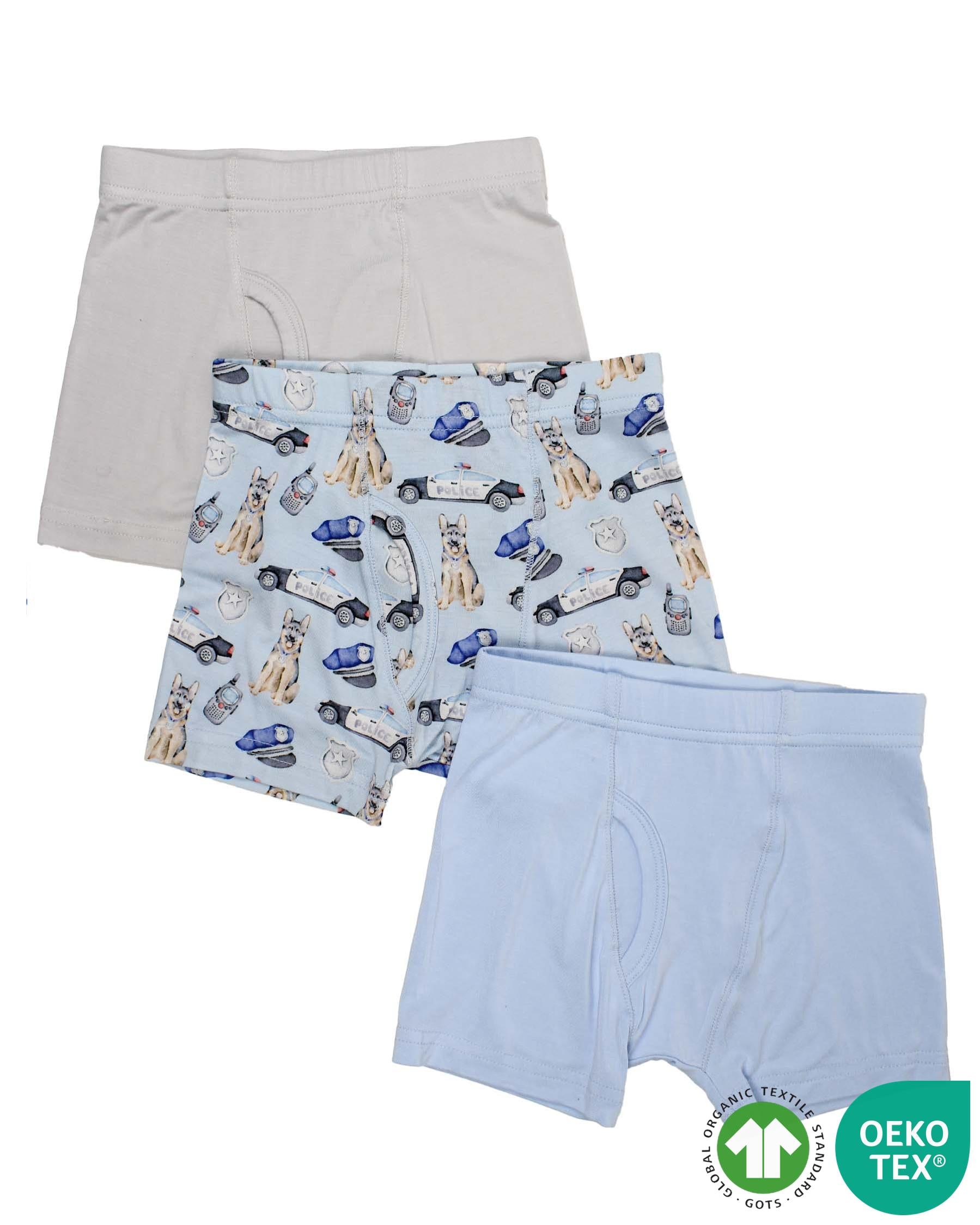 Officer Boy's Briefs Set: Box of 3