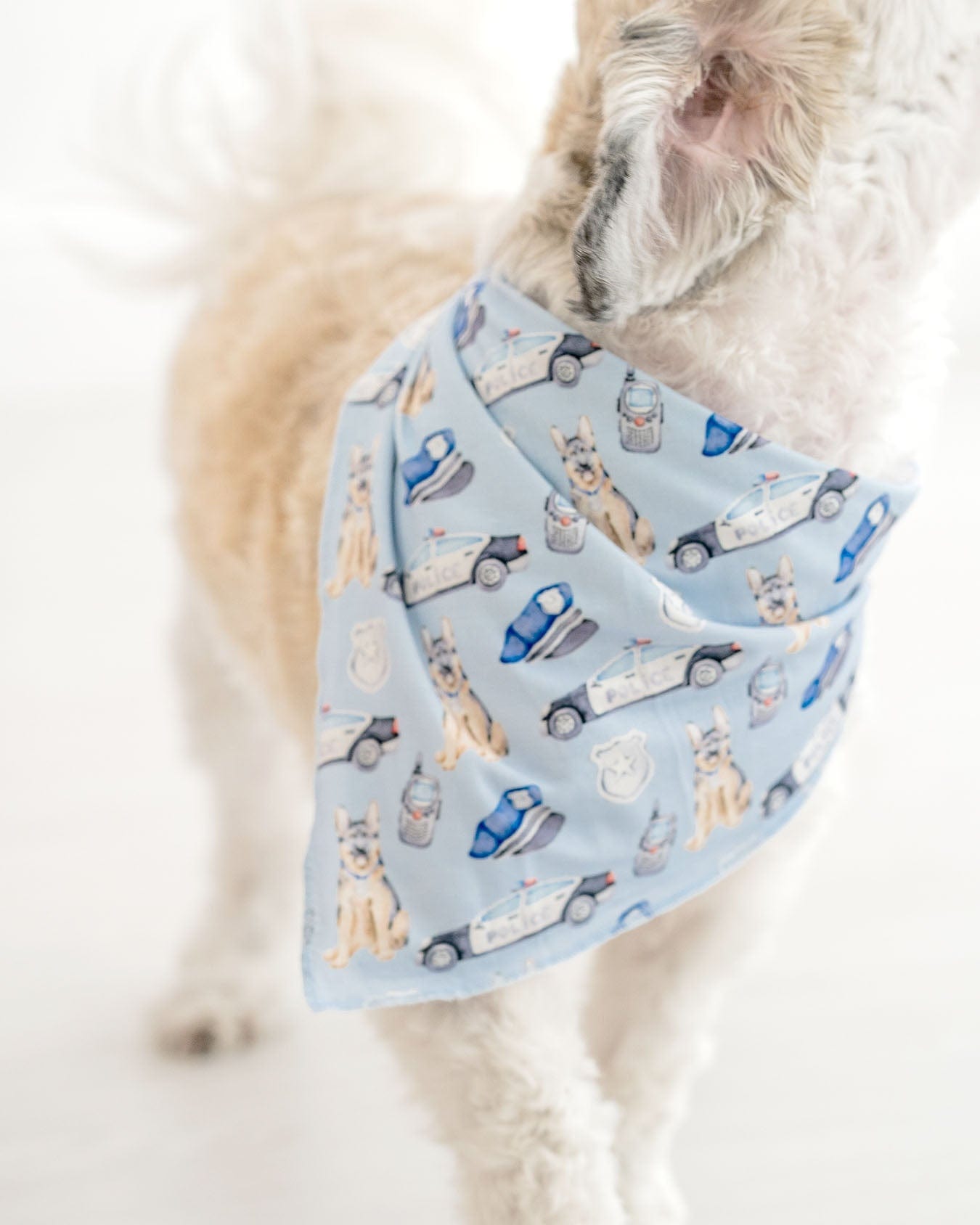 Police Pet Bandana