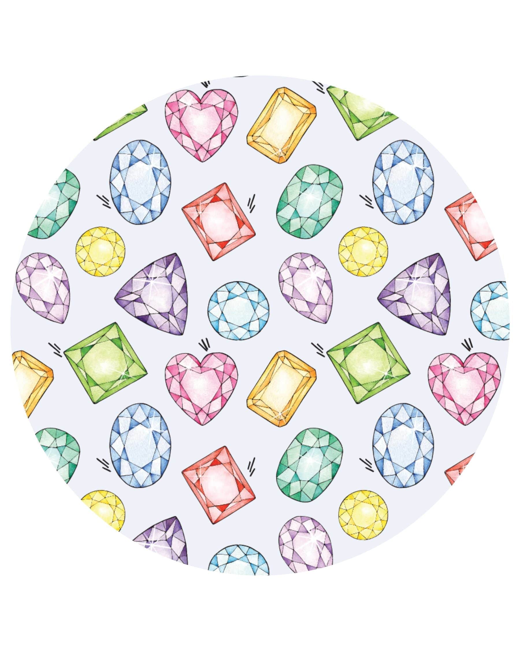 Rainbow Gems Crib Sheet
