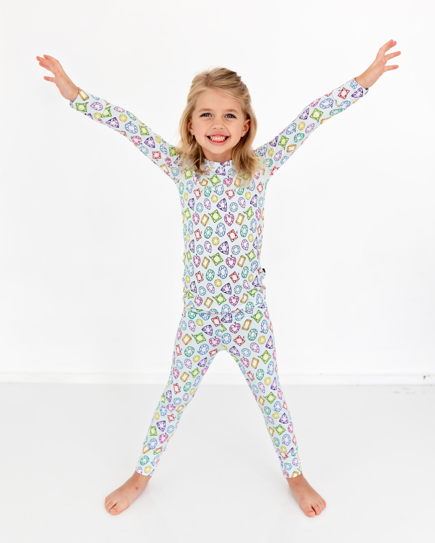 Rainbow Gems Pajama Set