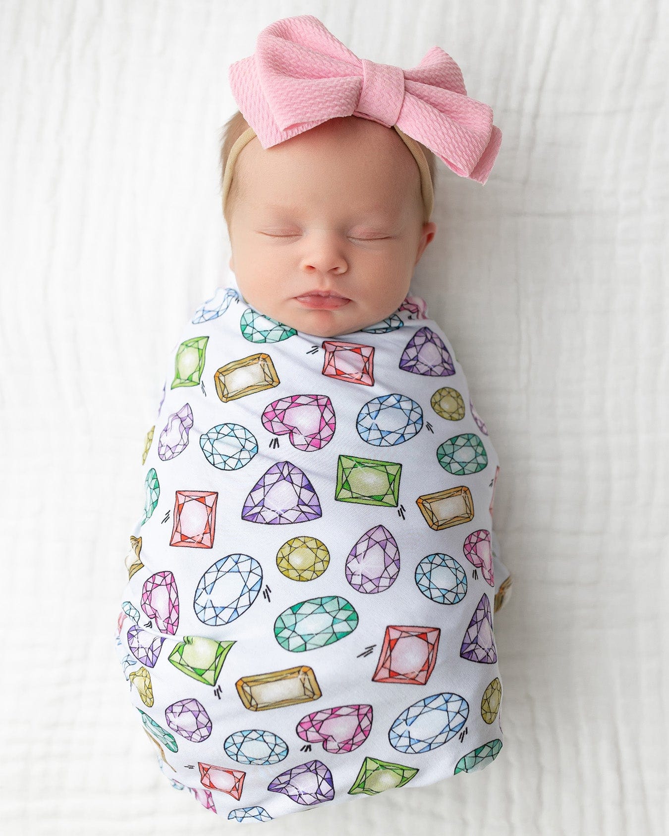 Rainbow Gems Swaddle