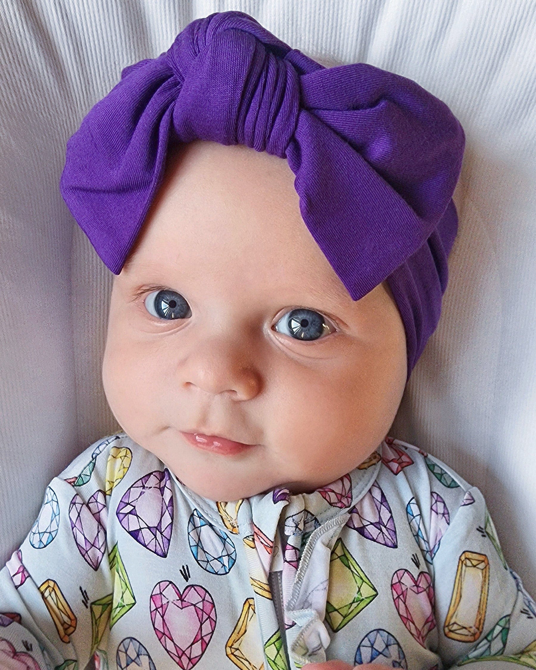 Sustainable Bamboo Purple Headband