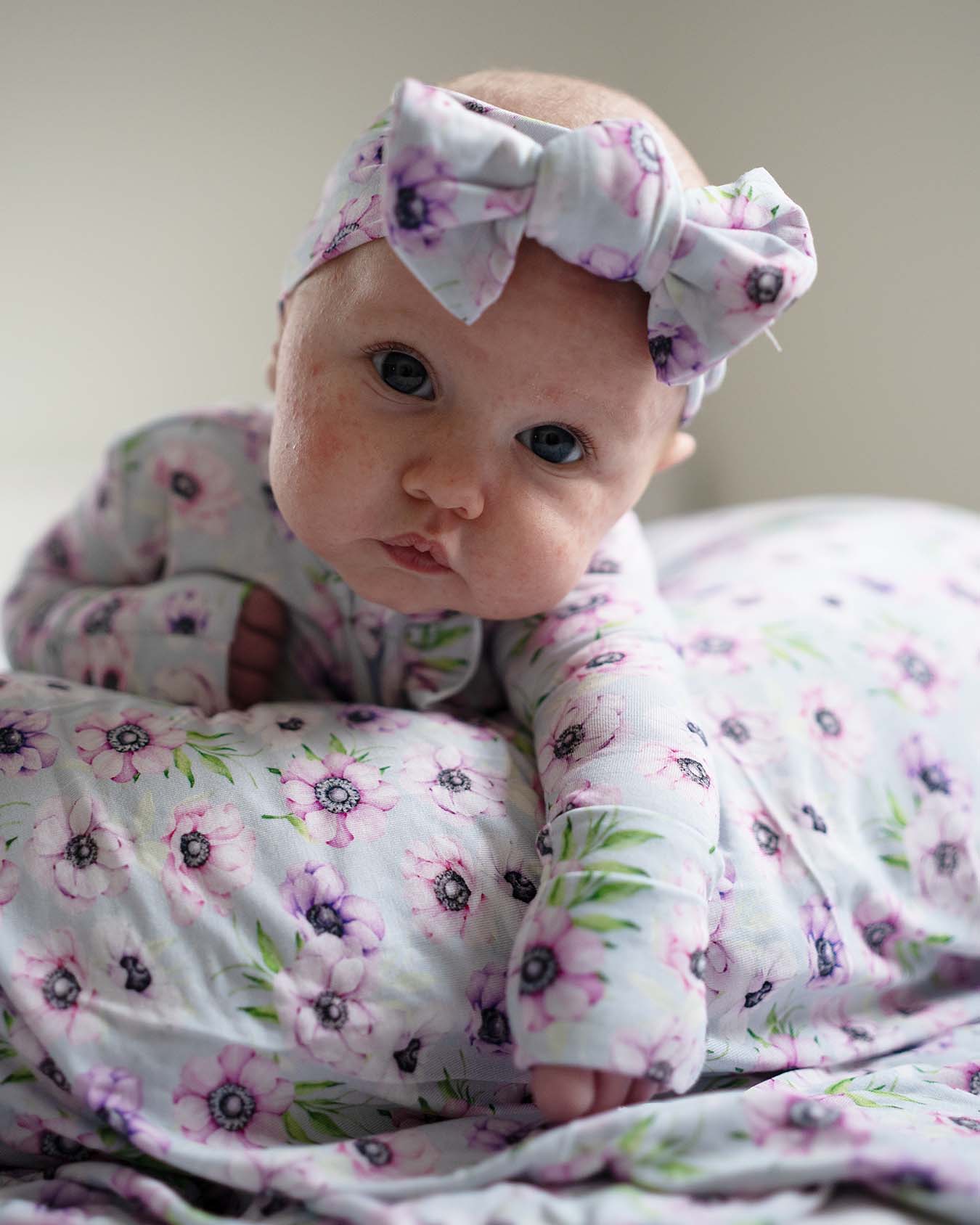 Lev Baby Floral Swaddle