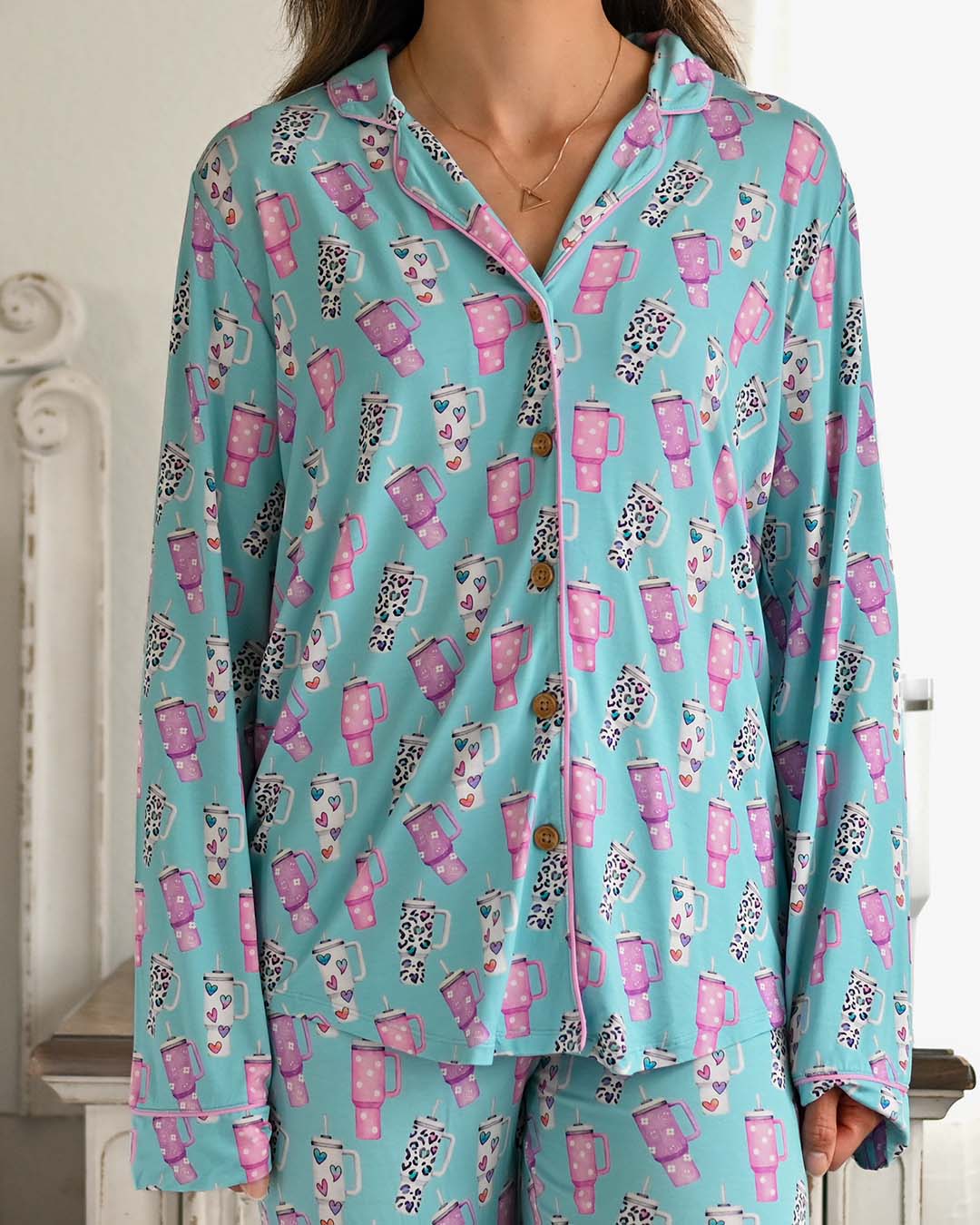 Skyler Mama Classic Long Sleeve PJ