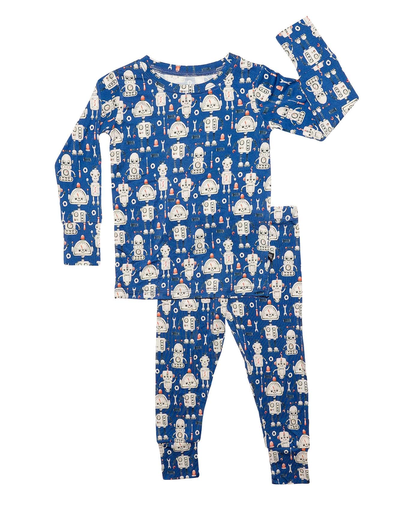 Boys robot pajamas hotsell