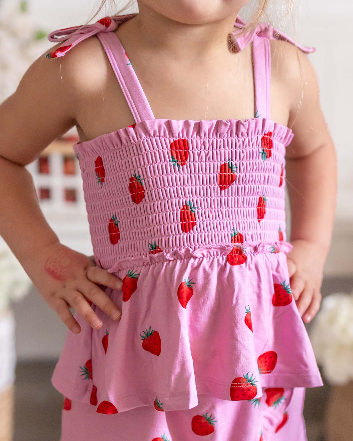 Hadley Smocked Bow Top