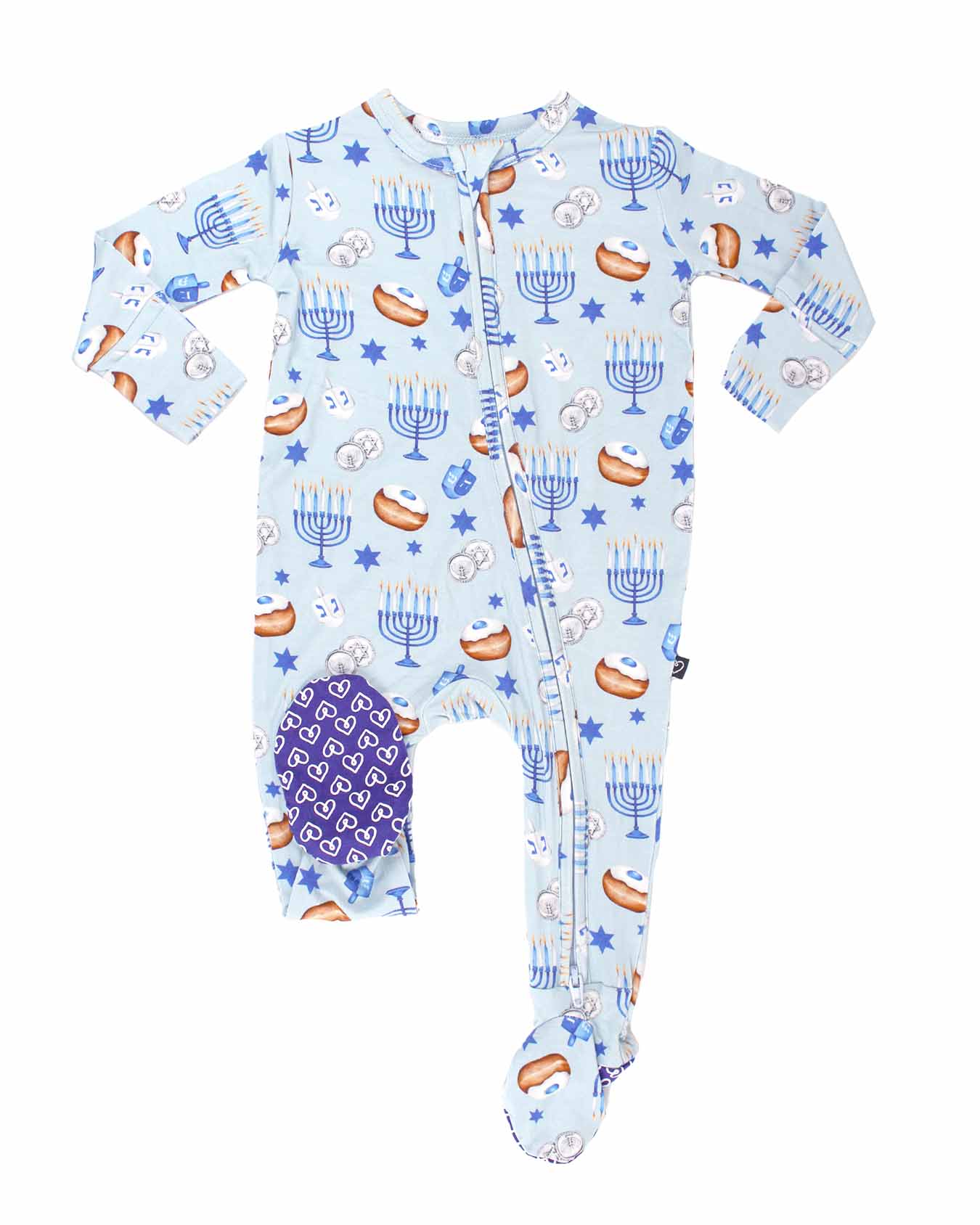Zohar Zippered Footie