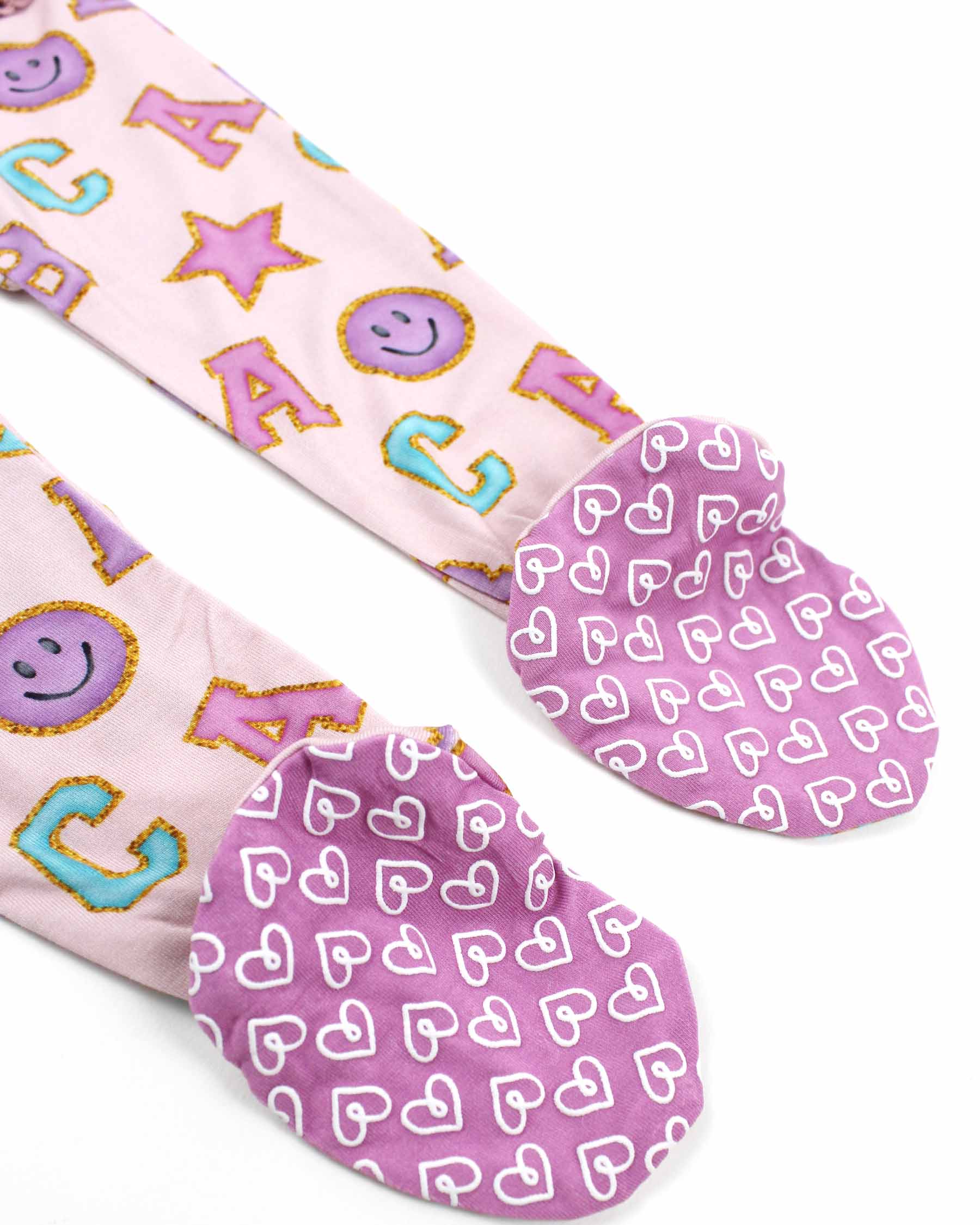 Abigail Ruffled Zippered Footie