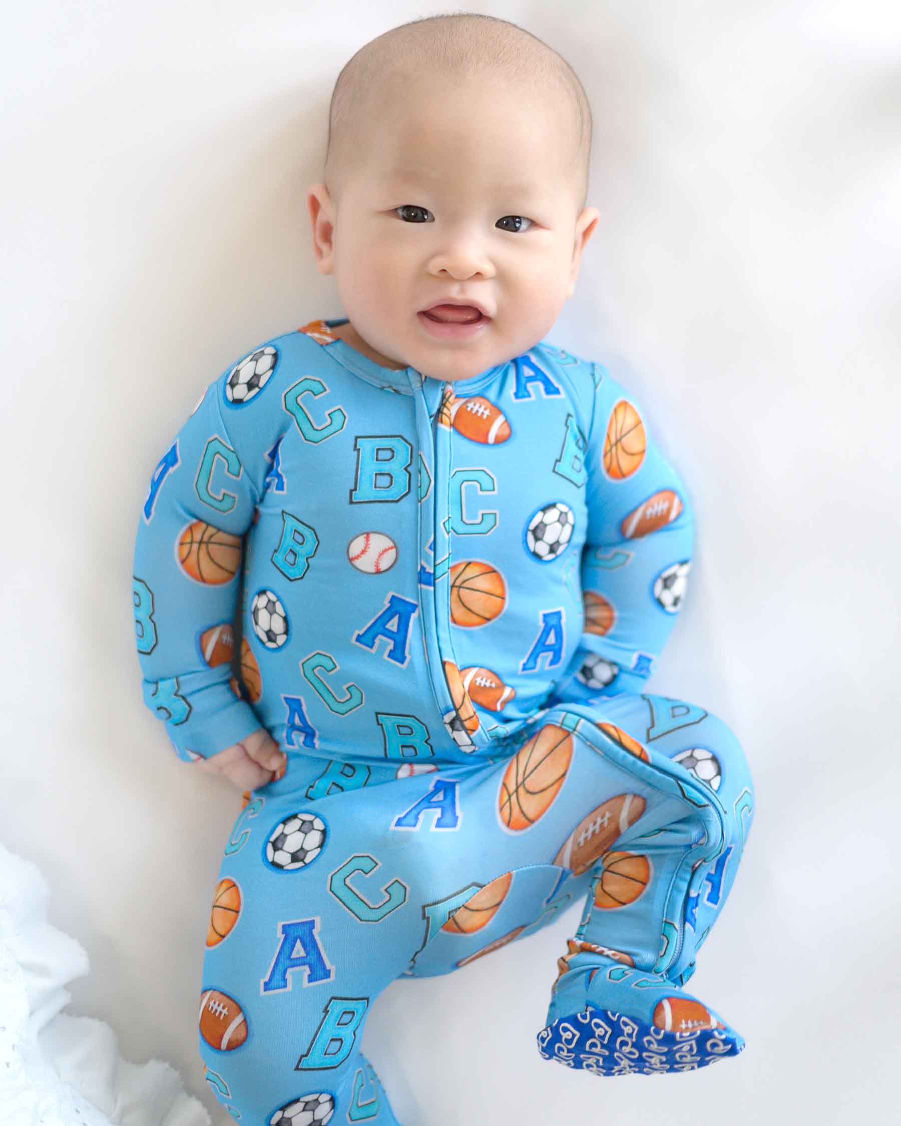 Andrew Zippered Footie